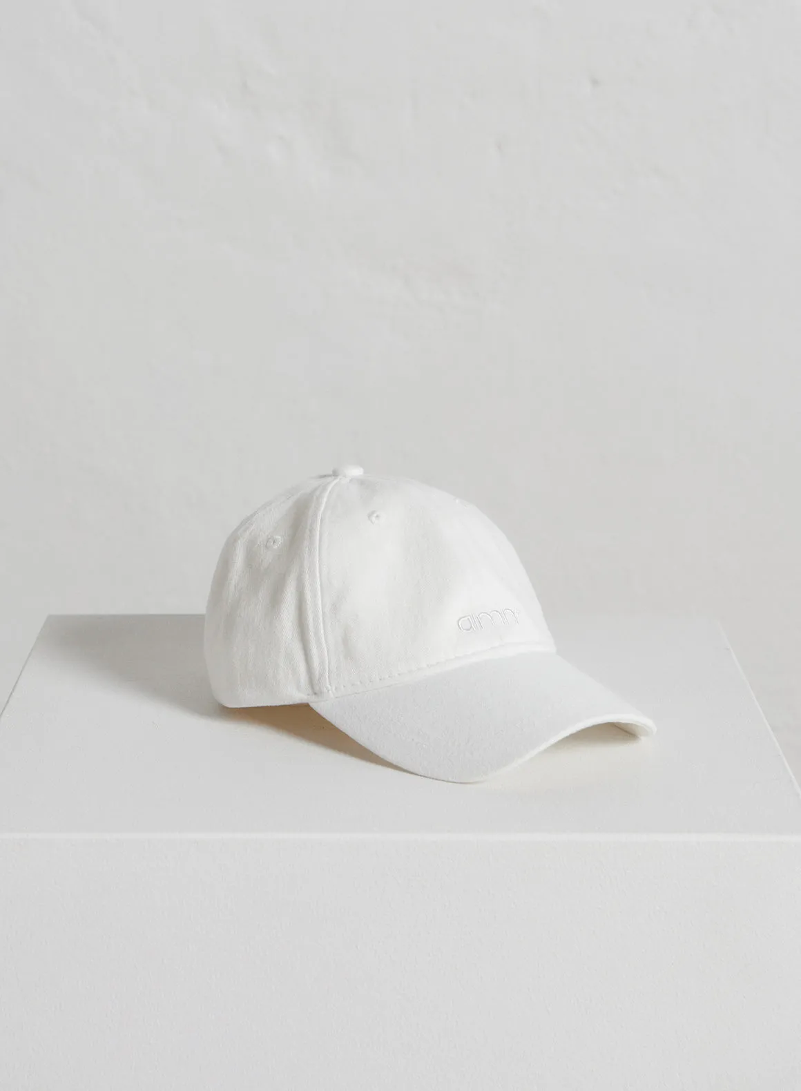 White Small Logo Cap