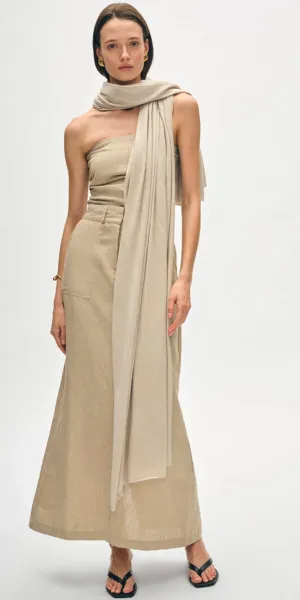 White   Warren Silk Cashmere Travel Wrap