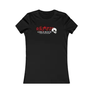 Wicked Girls Rock / Red/ White /Women's Tee