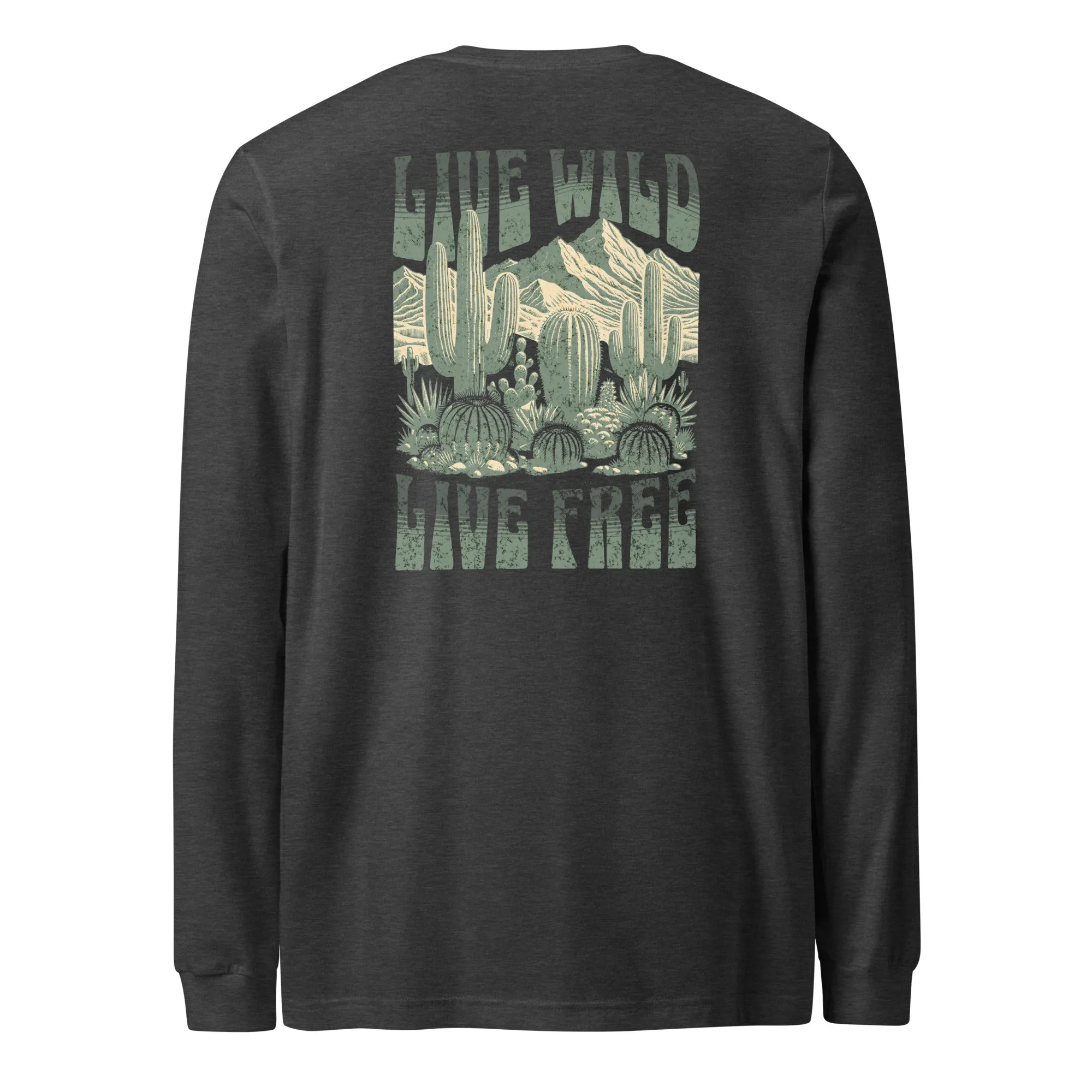 Wild & Free - Long Sleeve Graphic T-Shirt