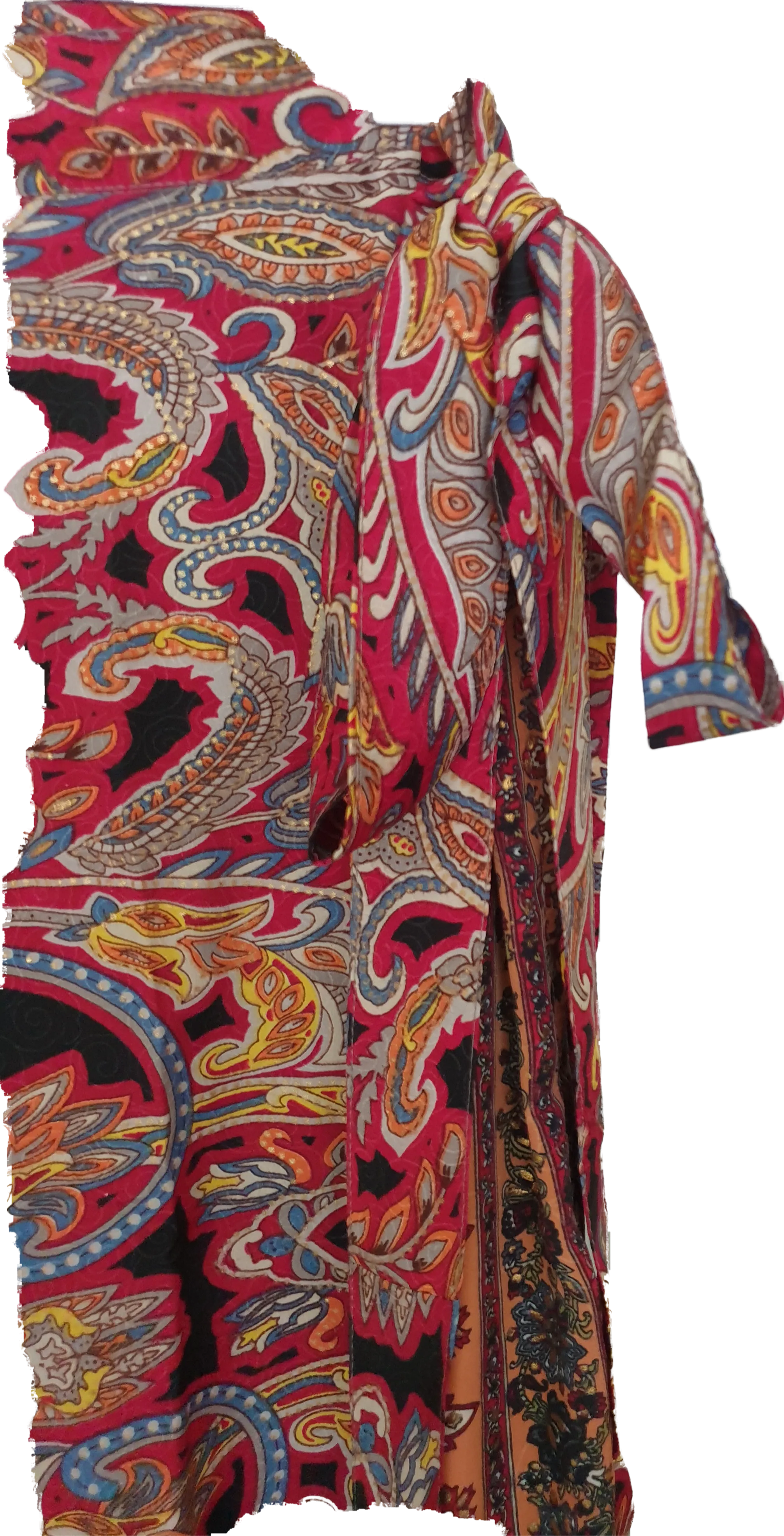 Wine Gold Wrap Skirt Cienna Designs Australia