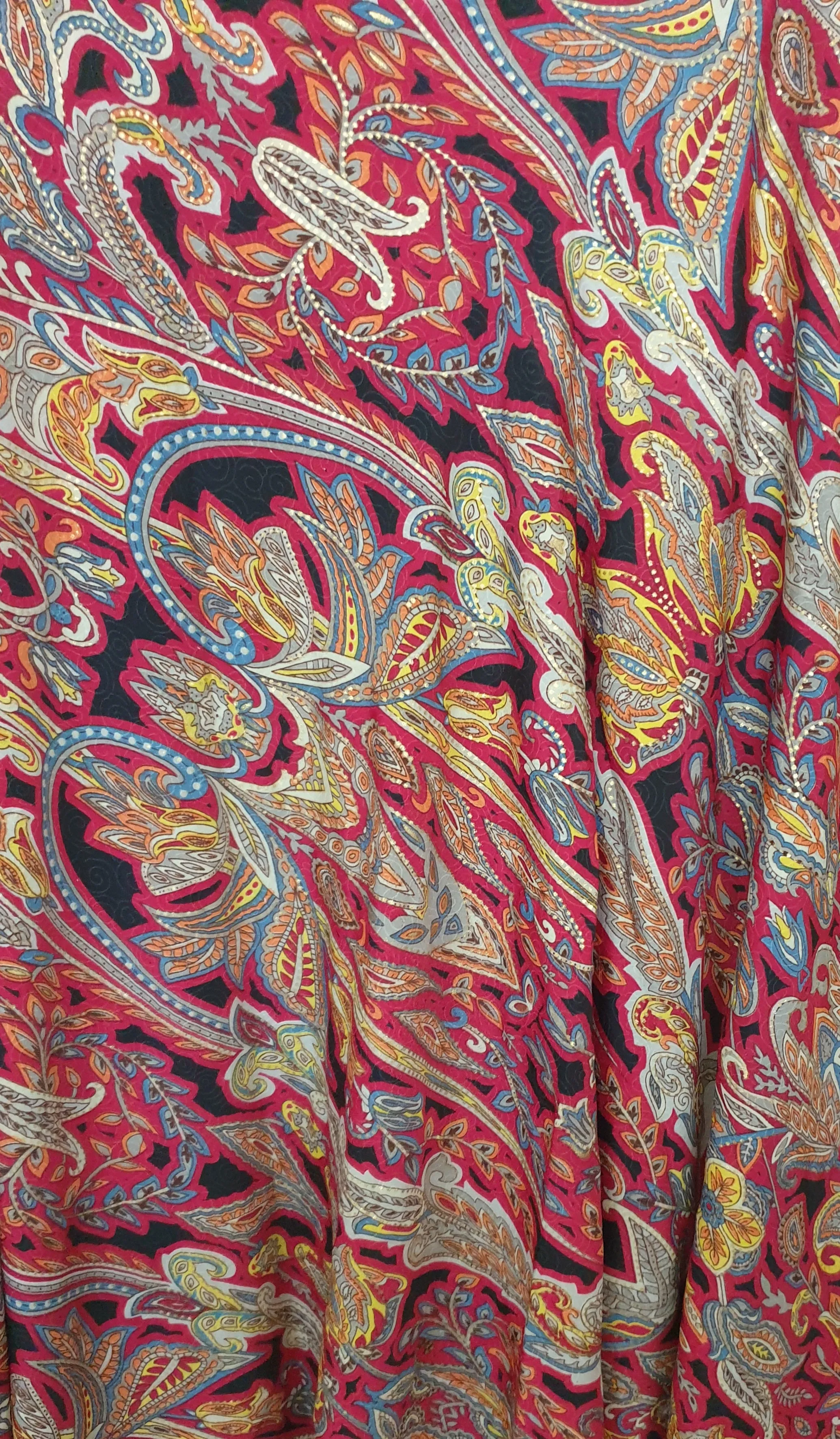 Wine Gold Wrap Skirt Cienna Designs Australia