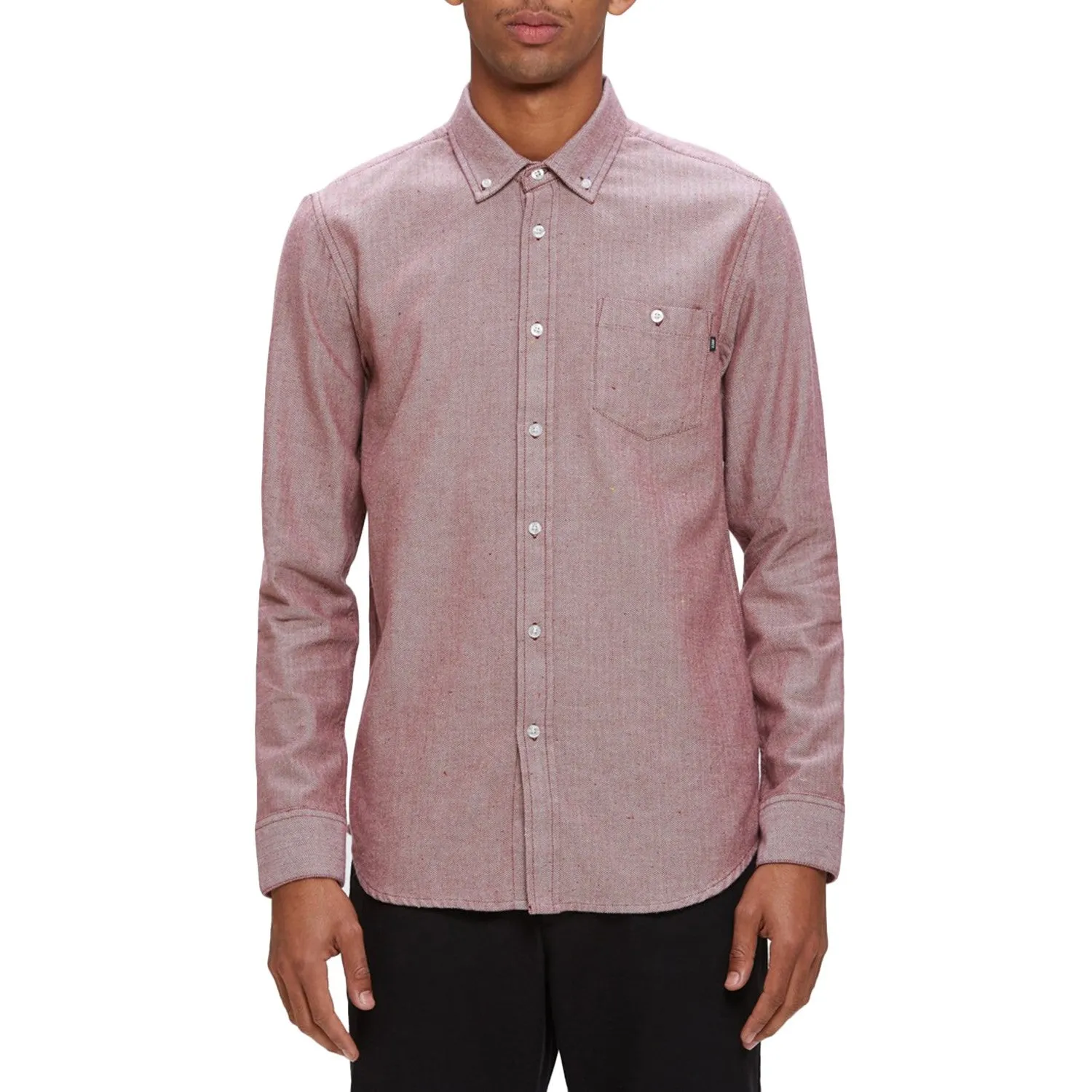Wiseman Burgundy Multi Shirt