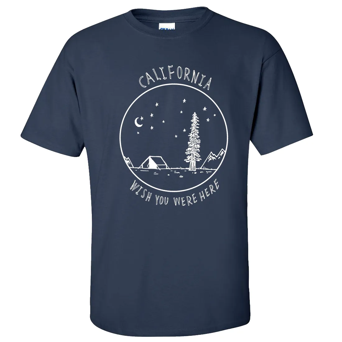 Wish You Were Here White Print Asst Colors T-shirt/tee