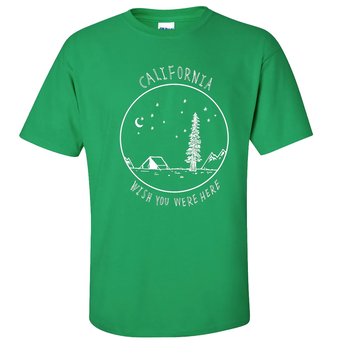 Wish You Were Here White Print Asst Colors T-shirt/tee