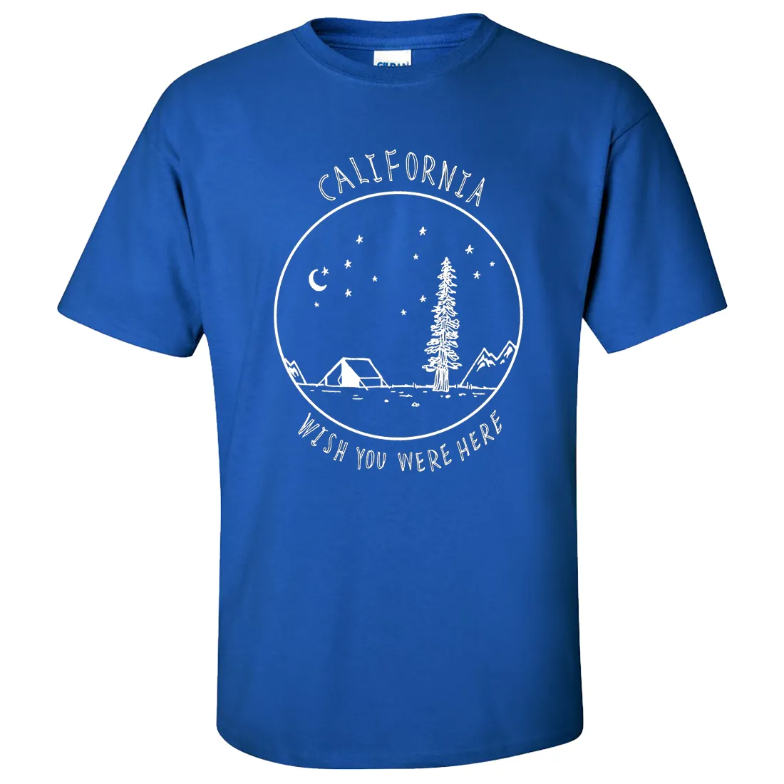 Wish You Were Here White Print Asst Colors T-shirt/tee