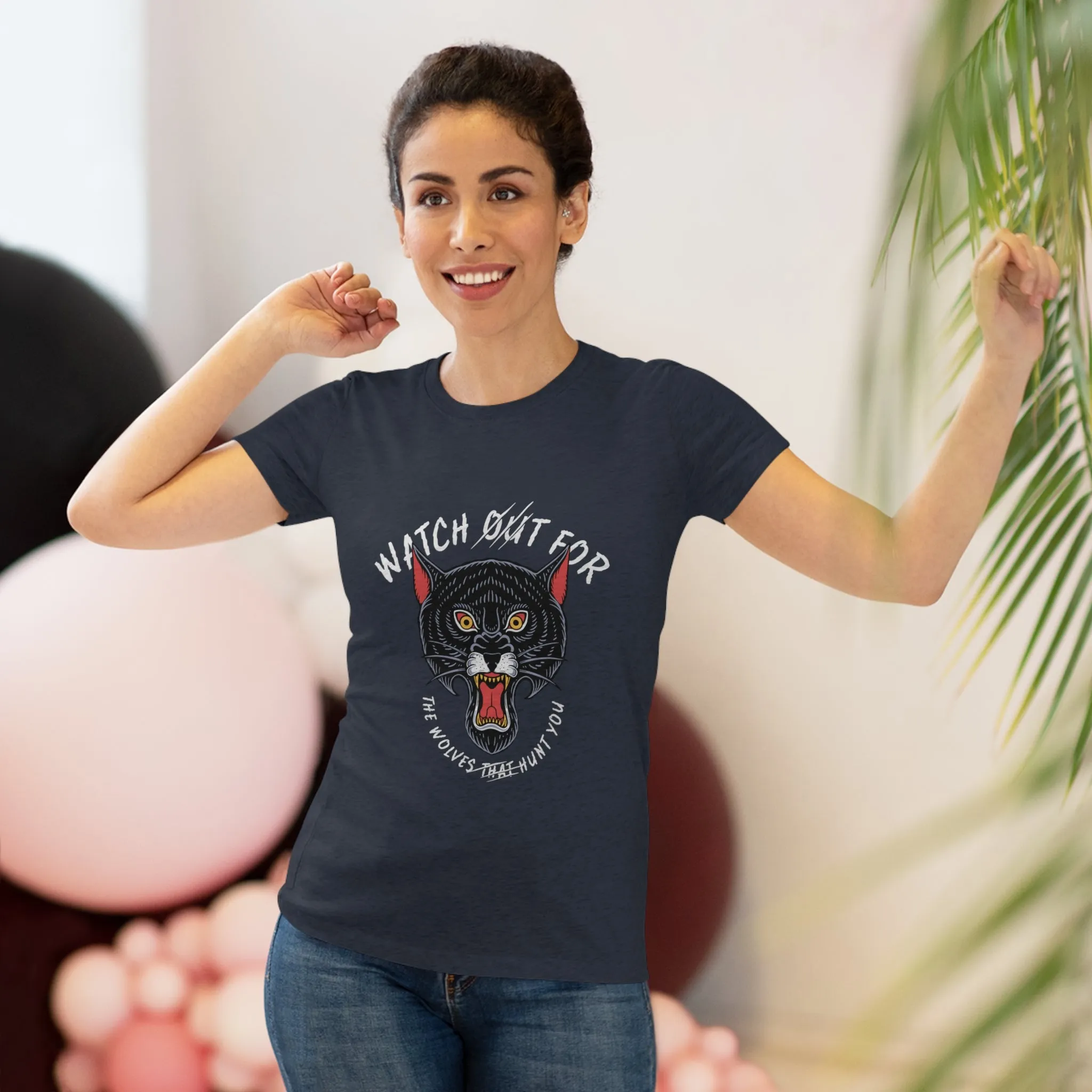 Wolves Women's Tri-blend Tee
