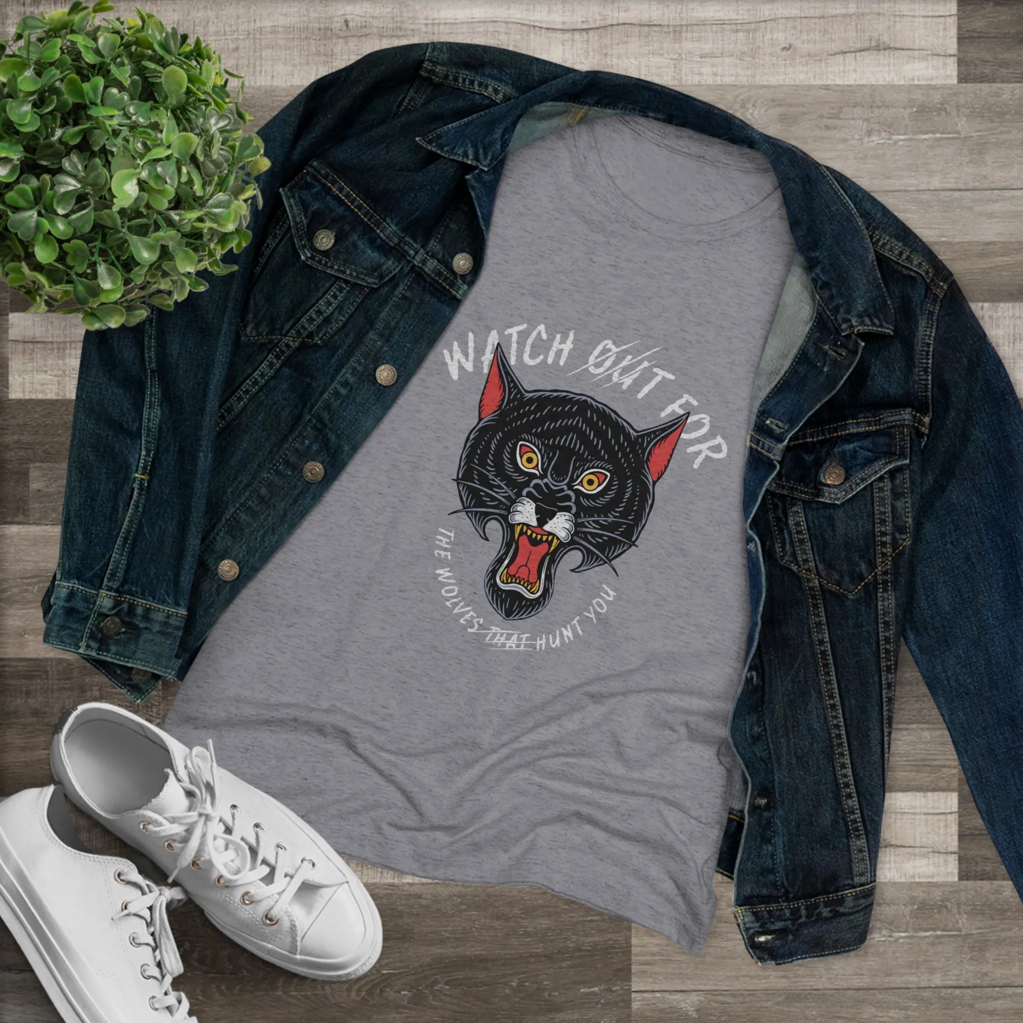 Wolves Women's Tri-blend Tee