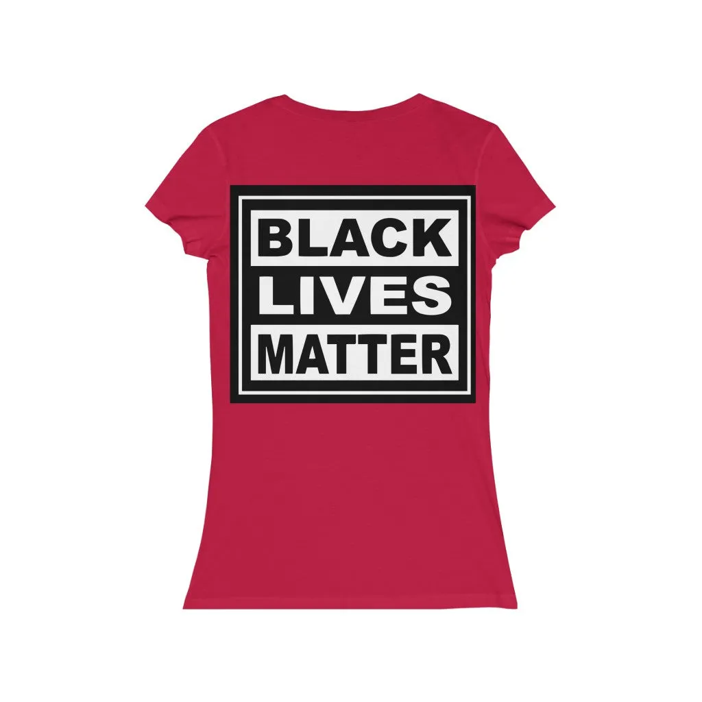 Women's Jersey Short Sleeve V-Neck Tee