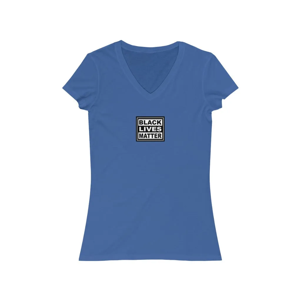 Women's Jersey Short Sleeve V-Neck Tee