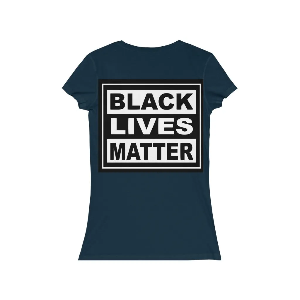 Women's Jersey Short Sleeve V-Neck Tee