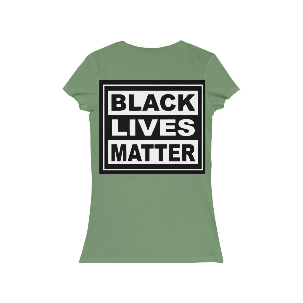 Women's Jersey Short Sleeve V-Neck Tee