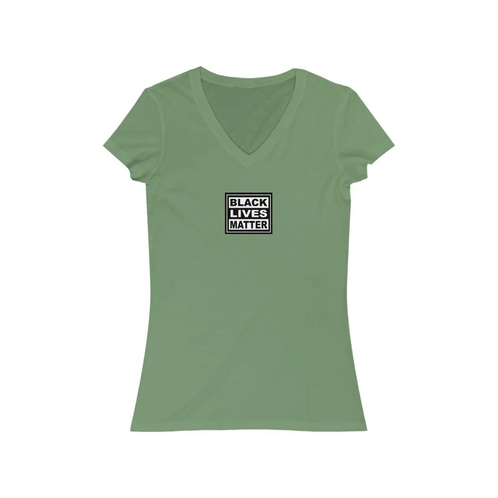 Women's Jersey Short Sleeve V-Neck Tee