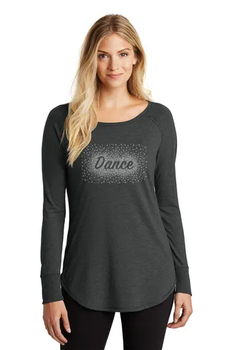Women's Perfect Tri ® Long Sleeve Tunic Tee - Diamond Dance