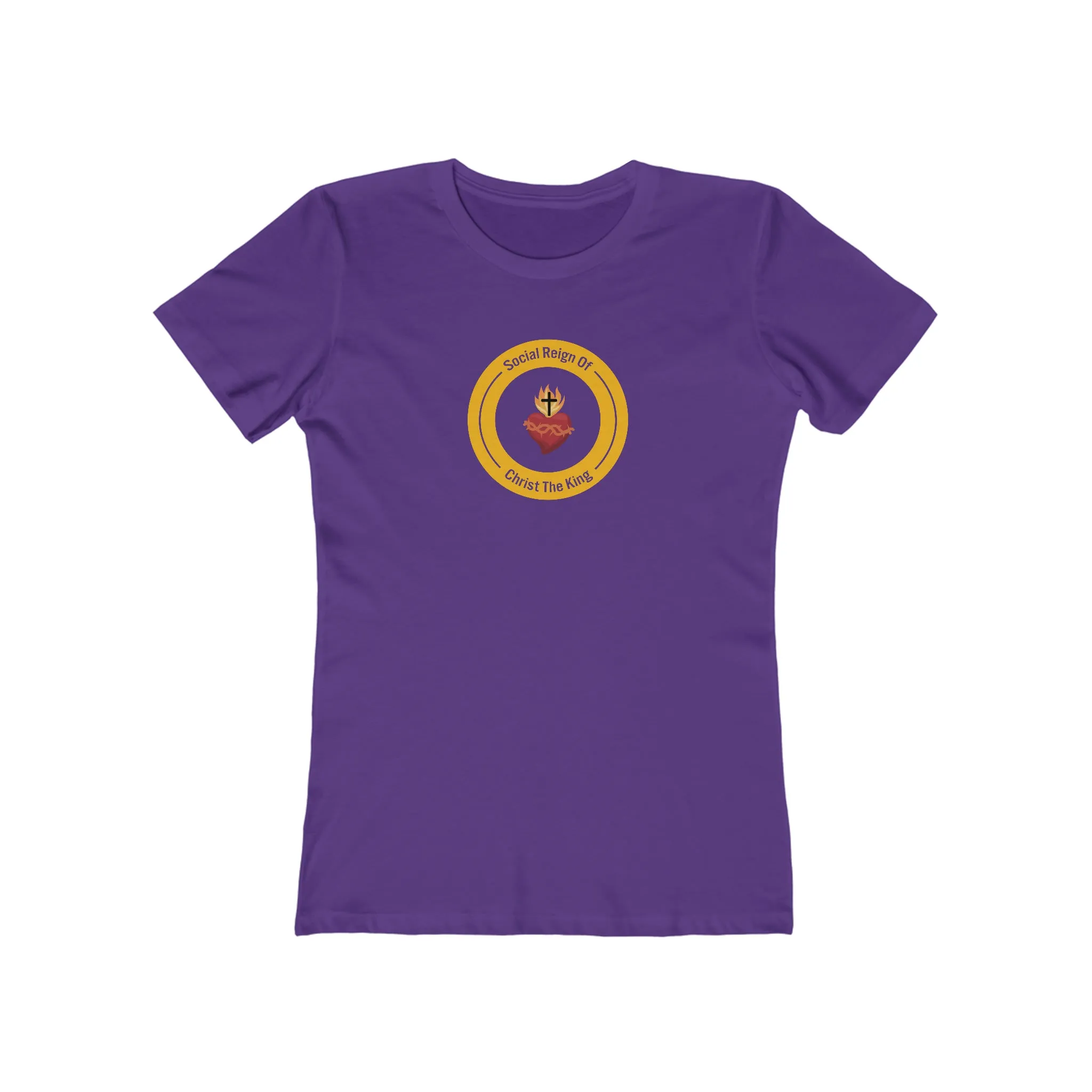 Women's Sacred Heart of Jesus Christian Catholic Gift Tee Shirt