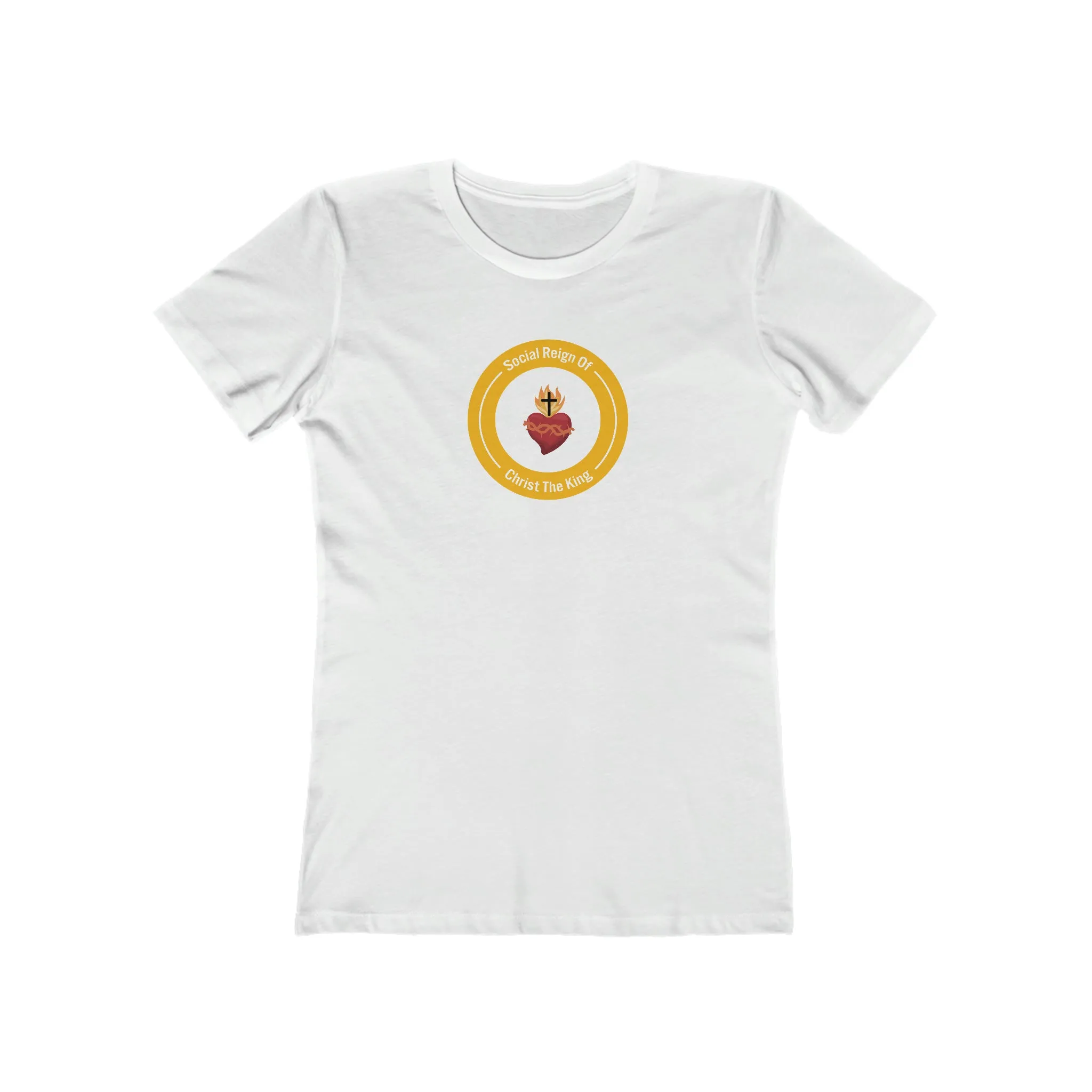 Women's Sacred Heart of Jesus Christian Catholic Gift Tee Shirt