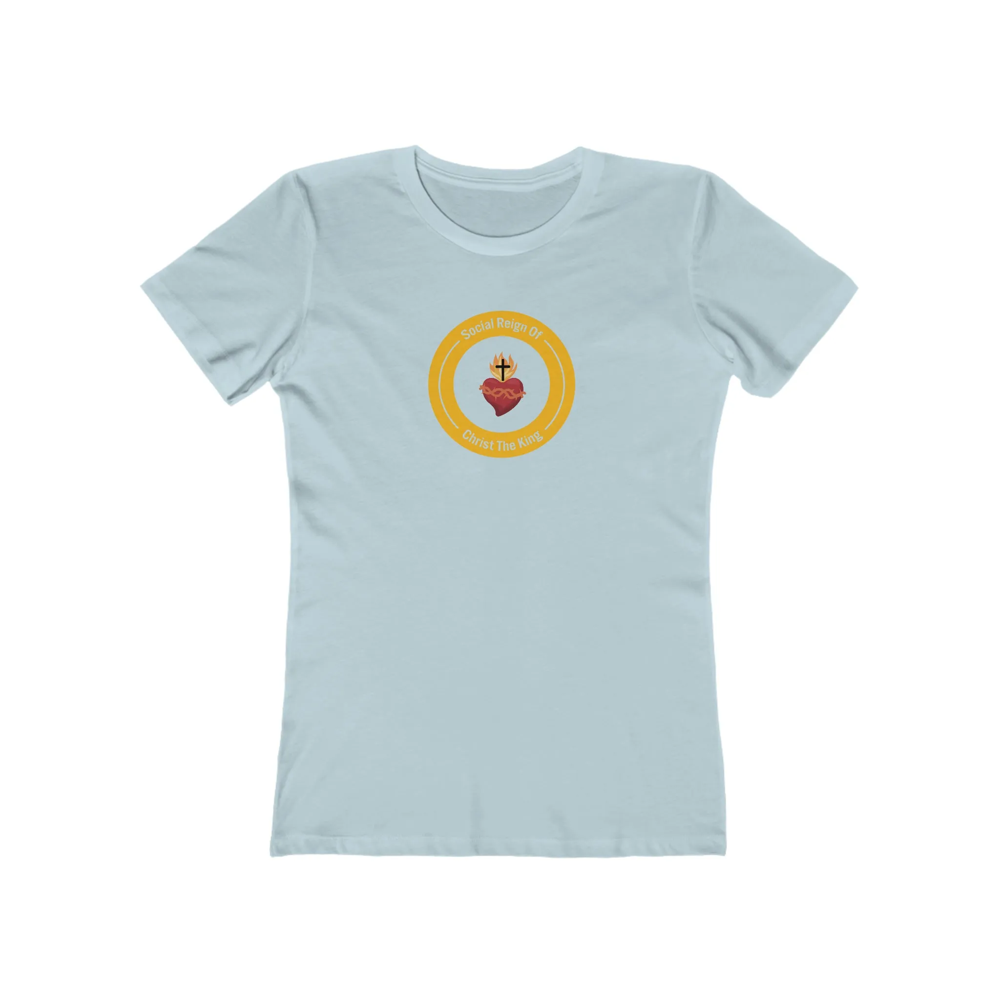 Women's Sacred Heart of Jesus Christian Catholic Gift Tee Shirt