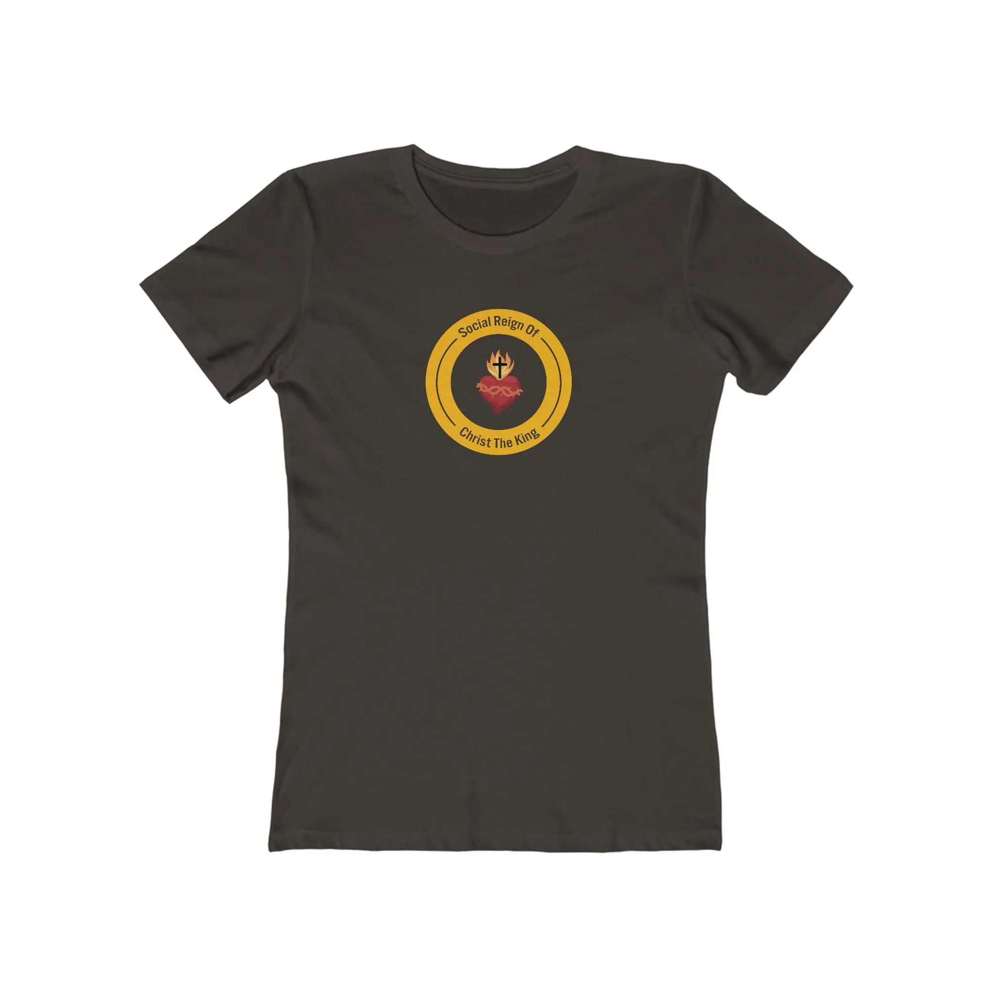 Women's Sacred Heart of Jesus Christian Catholic Gift Tee Shirt