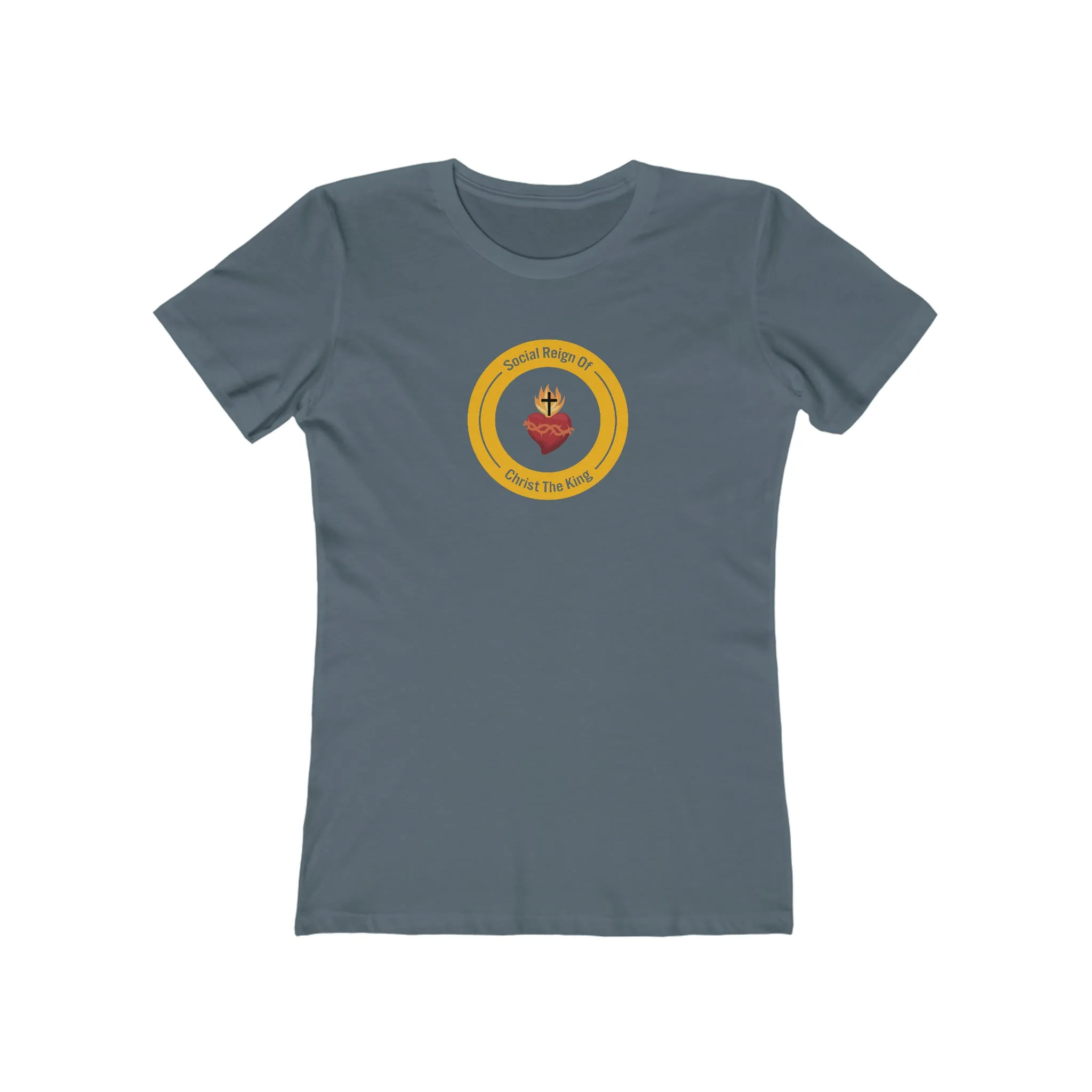 Women's Sacred Heart of Jesus Christian Catholic Gift Tee Shirt