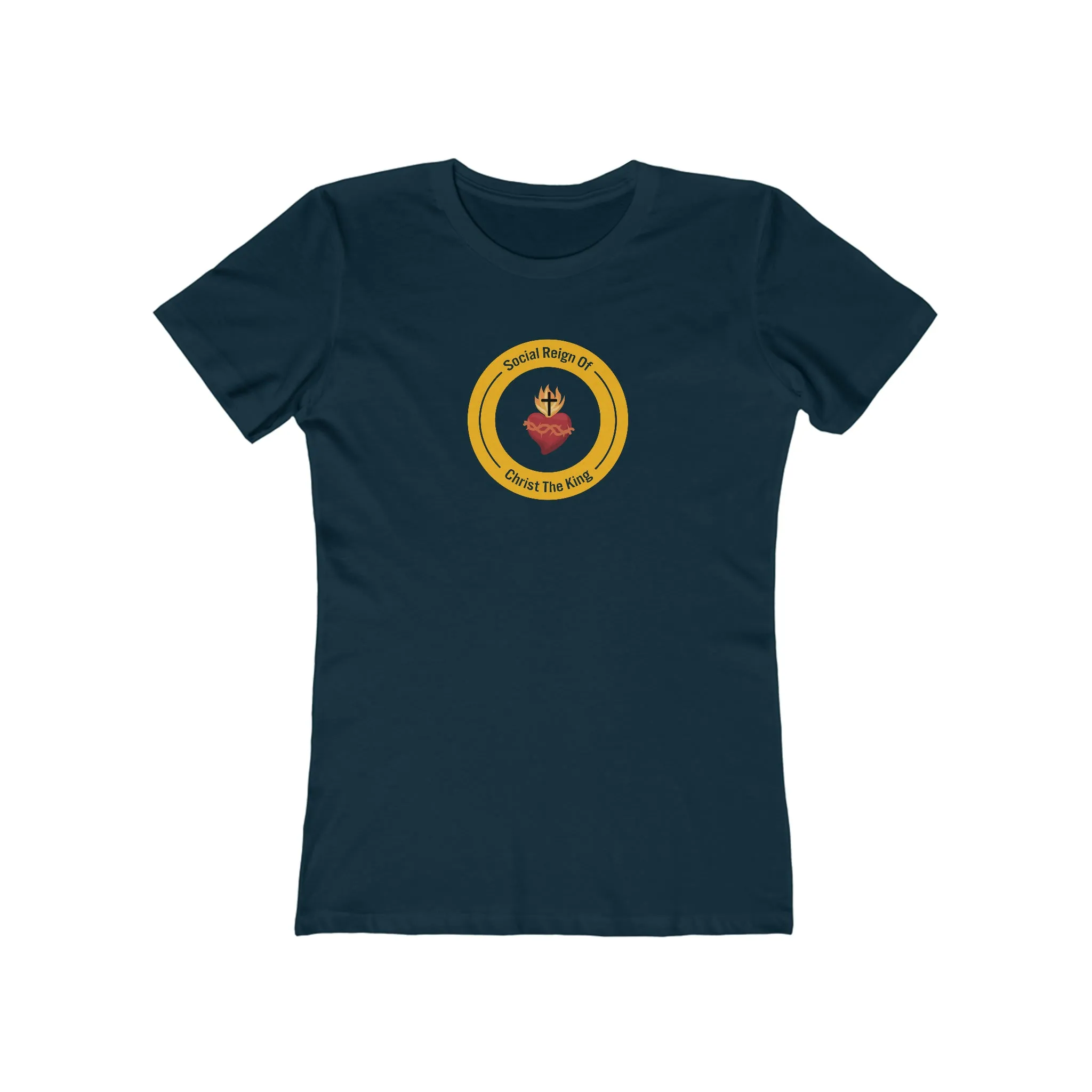 Women's Sacred Heart of Jesus Christian Catholic Gift Tee Shirt