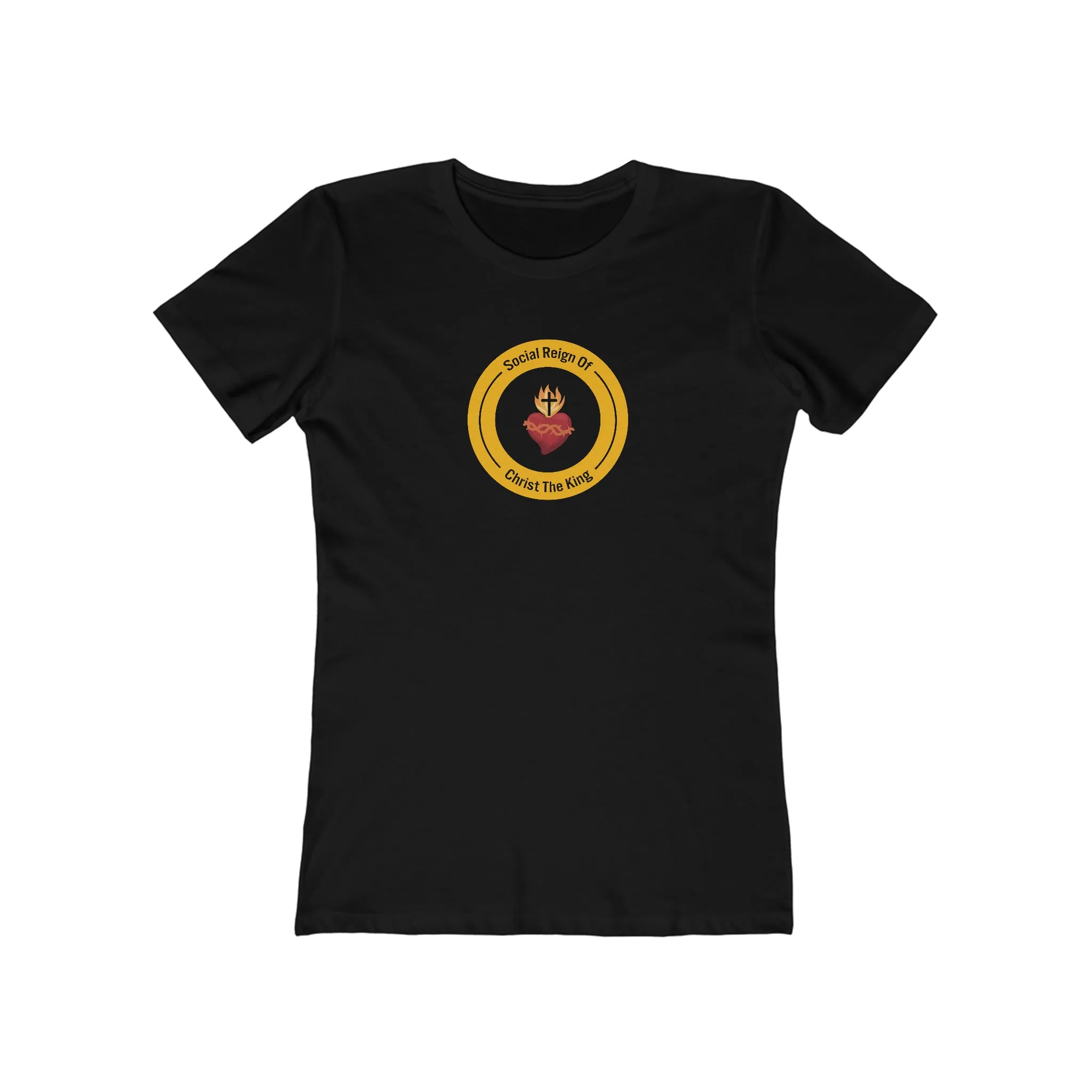 Women's Sacred Heart of Jesus Christian Catholic Gift Tee Shirt
