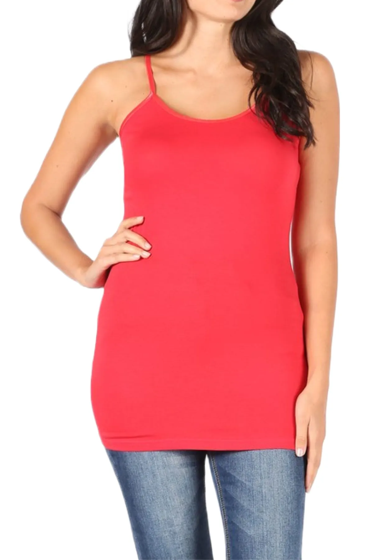 Women's Spaghetti Strap Camisole Tank Top