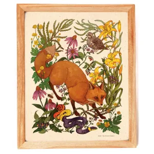 Woodland Meadow Red Fox (8" x 10" Print)