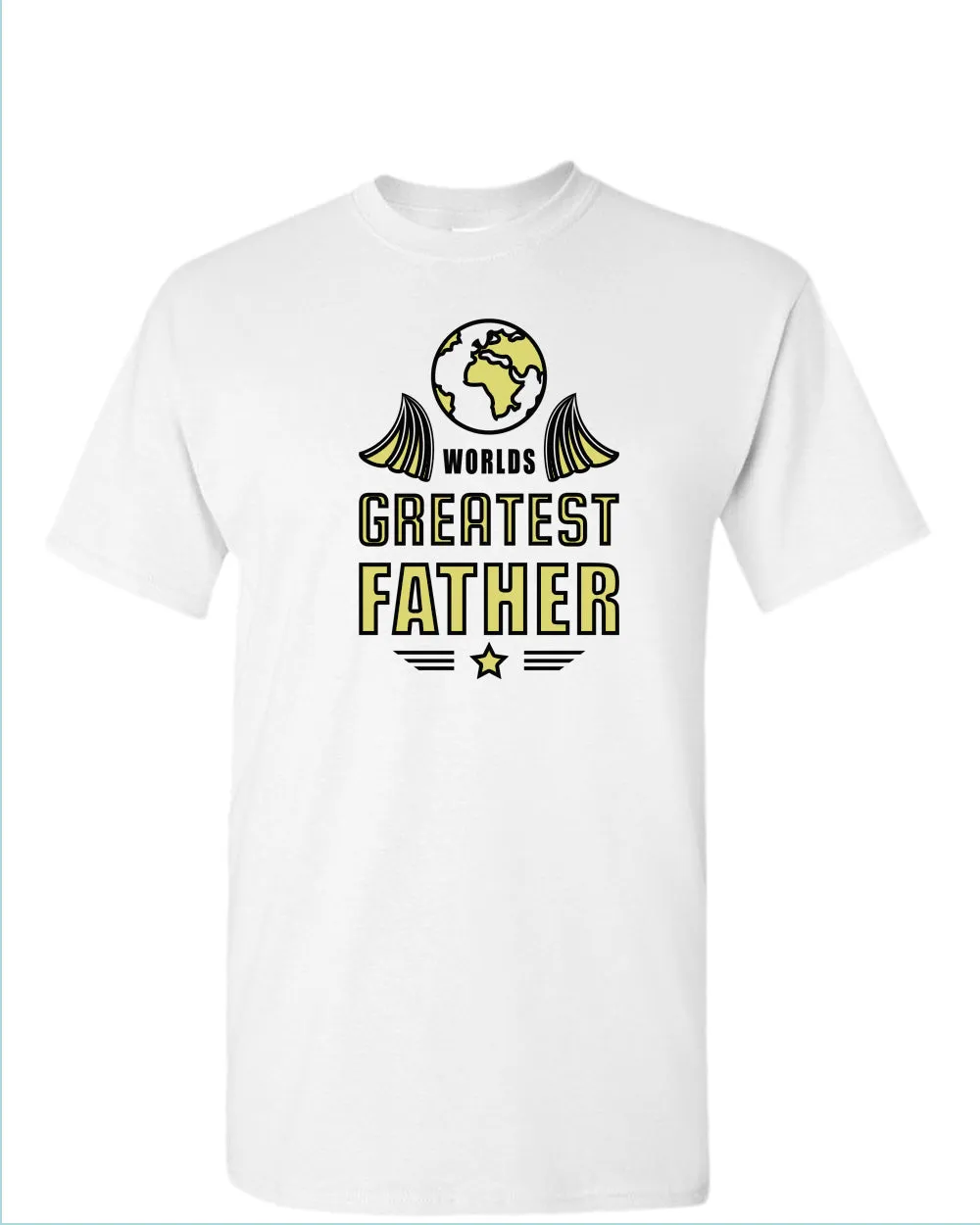 World's greatest father t-shirt, dad tees