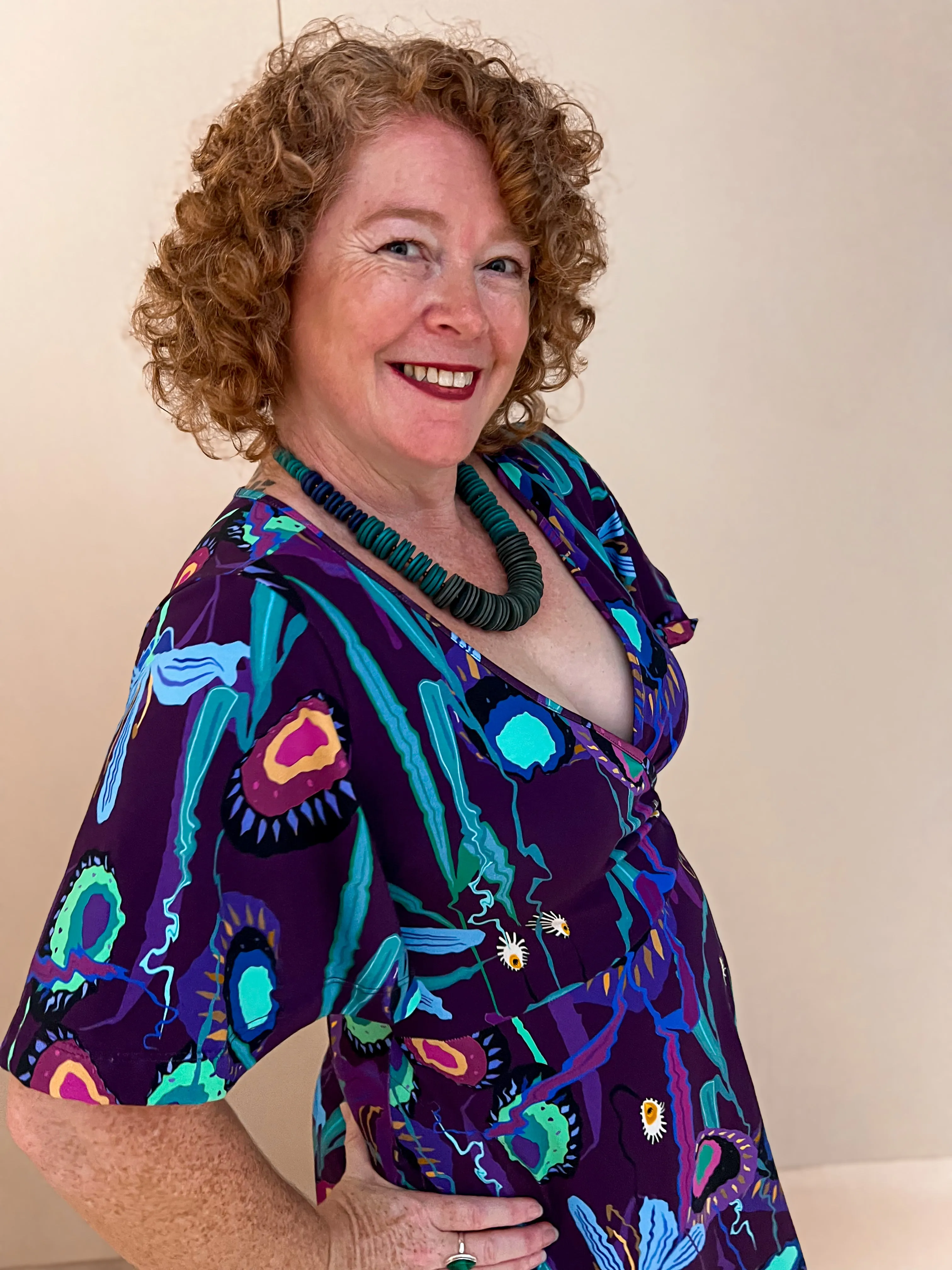 Wrap Dress - Metamorphosis (8,10)