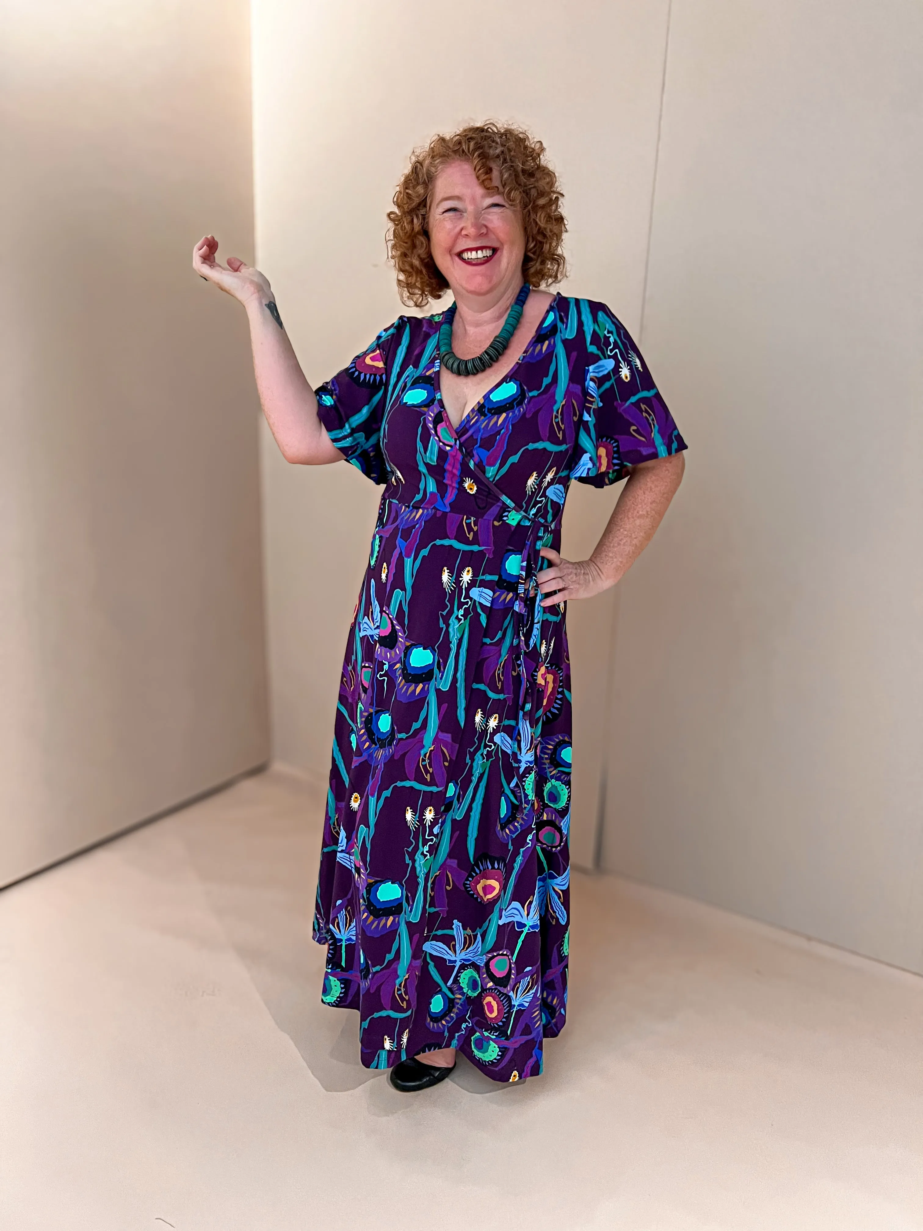 Wrap Dress - Metamorphosis (8,10)