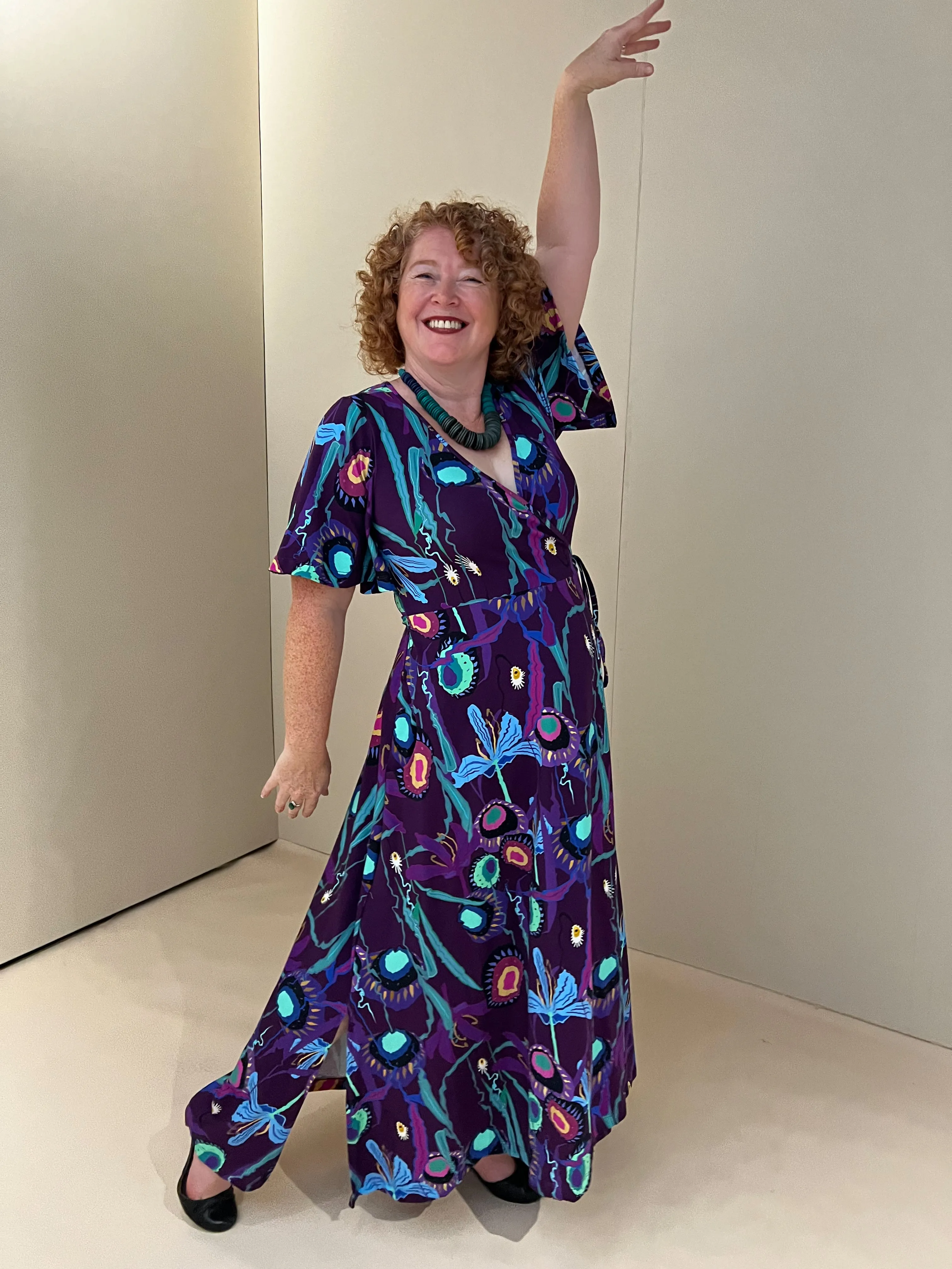 Wrap Dress - Metamorphosis (8,10)