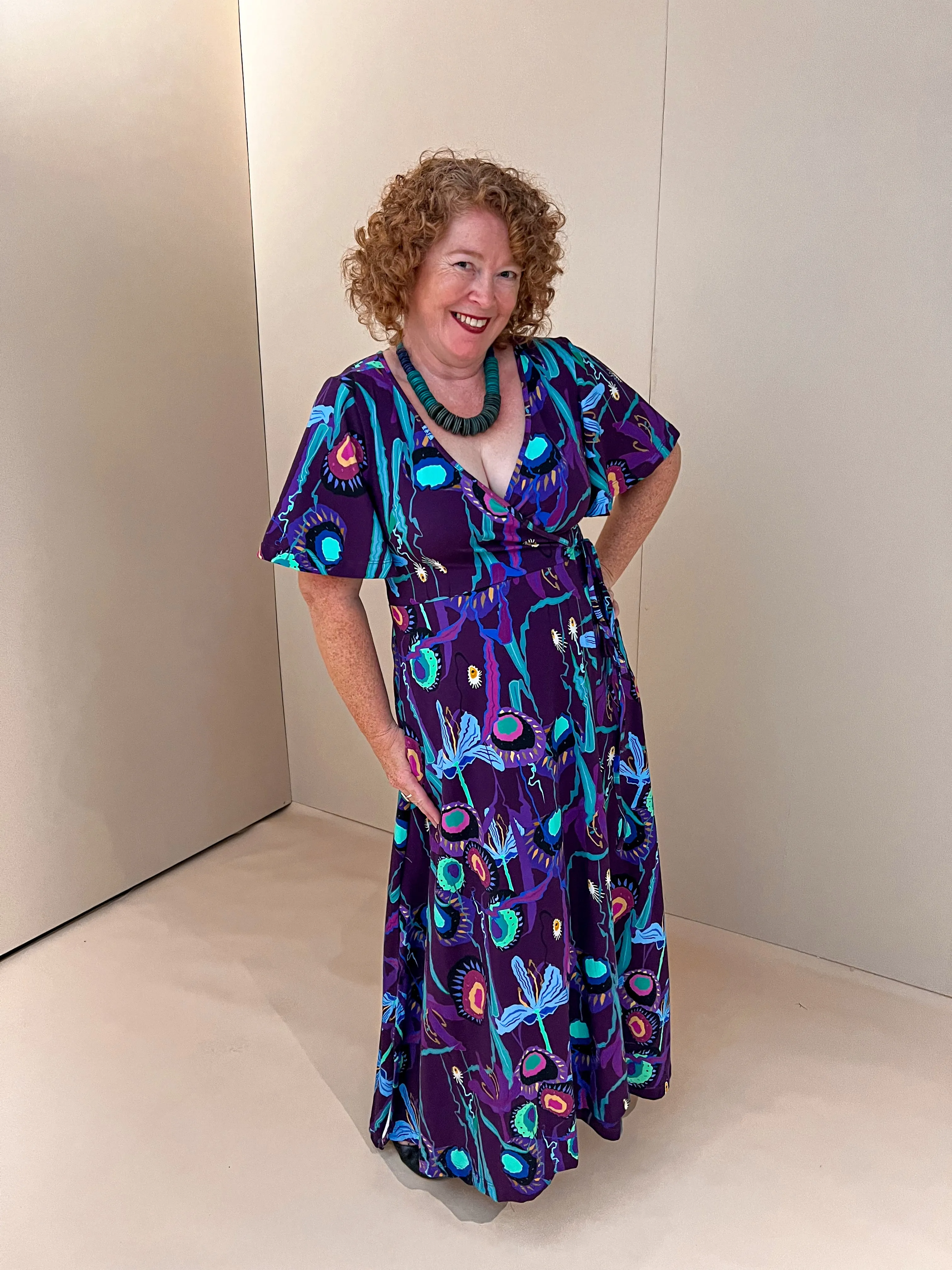 Wrap Dress - Metamorphosis (8,10)