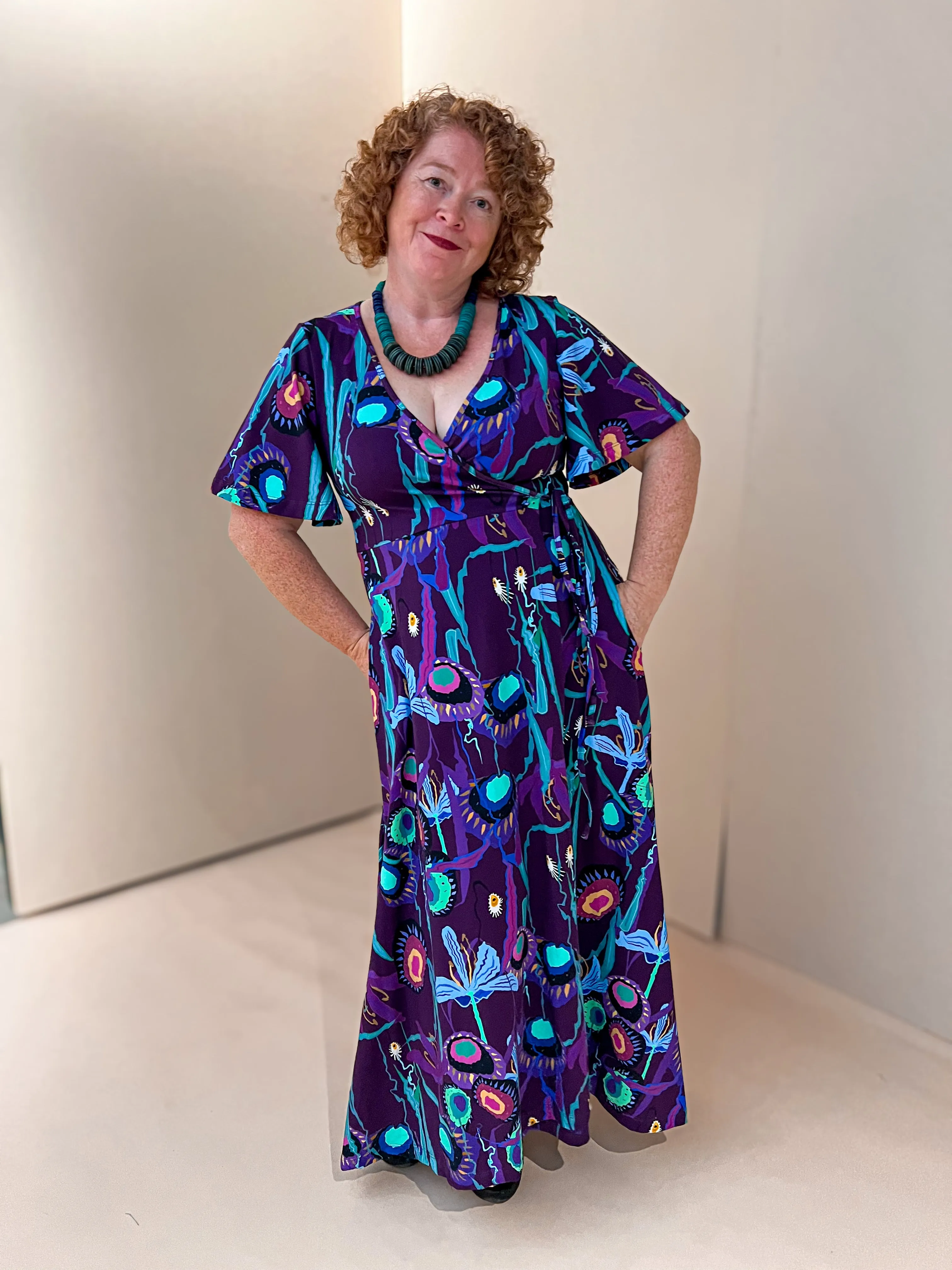 Wrap Dress - Metamorphosis (8,10)