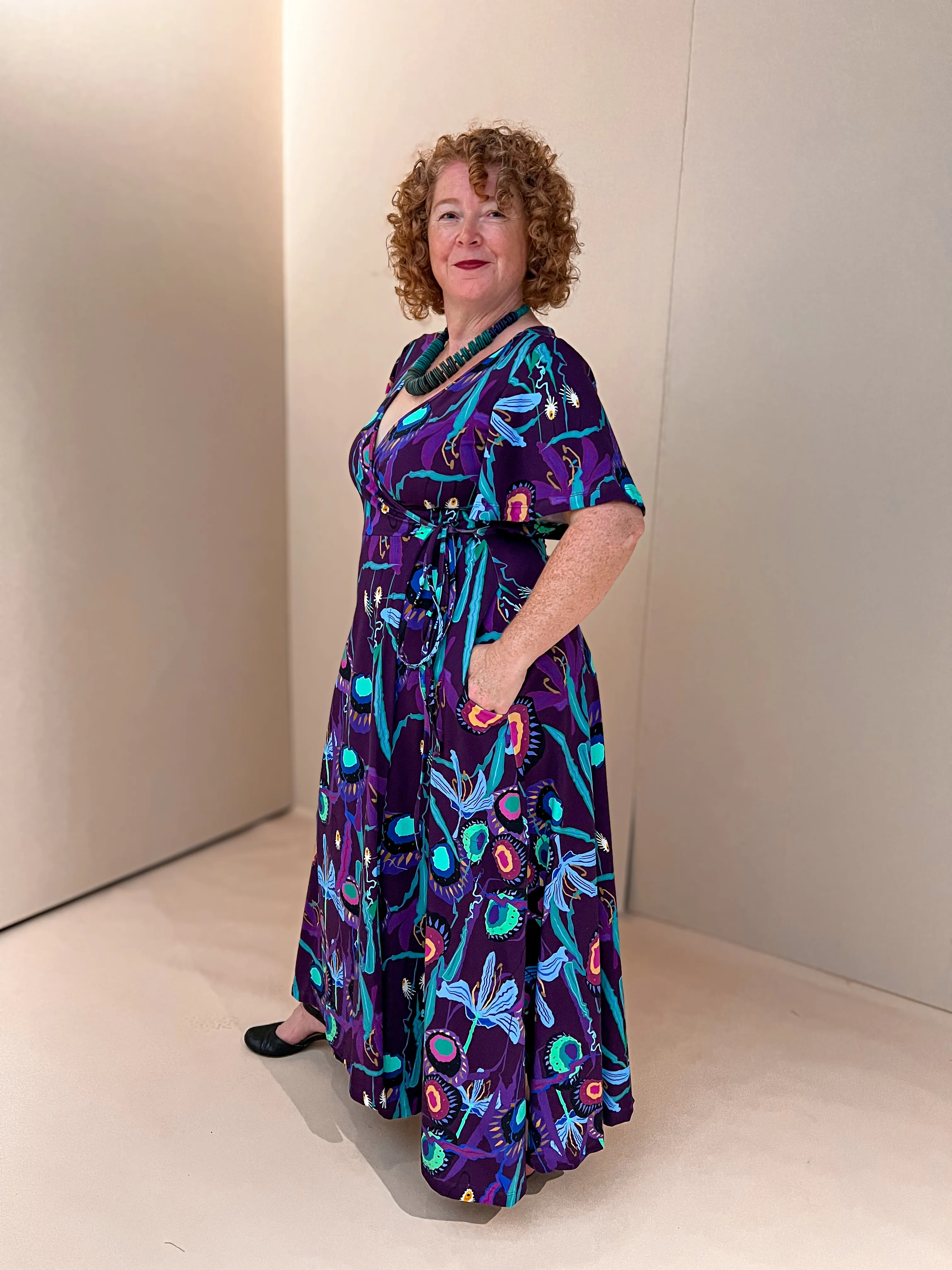 Wrap Dress - Metamorphosis (8,10)