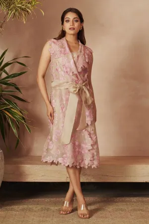 WRAP JACKET DRESS SET