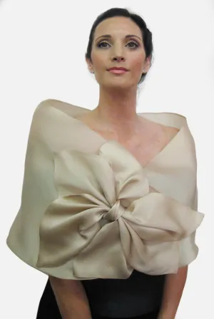 Wrap with Large Bow