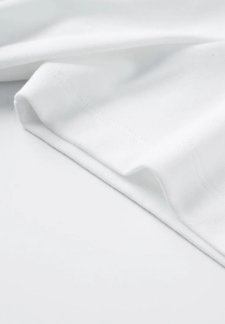 Wrinkled Slim-fit Cotton T-shirt
