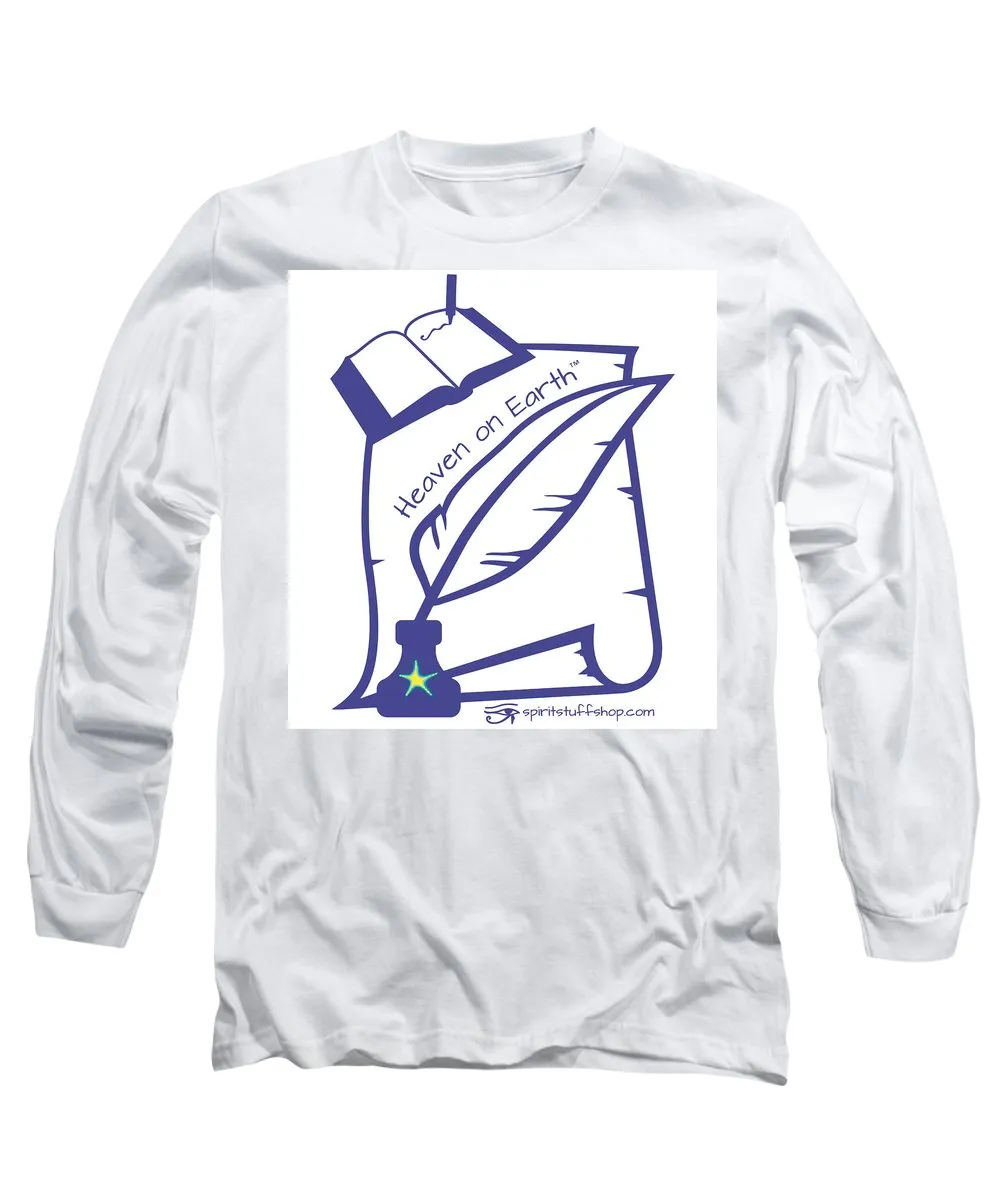 Writer Heaven On Earth - Long Sleeve T-Shirt