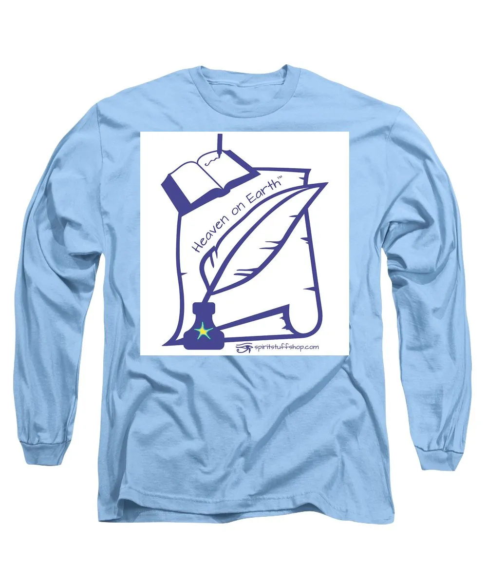 Writer Heaven On Earth - Long Sleeve T-Shirt