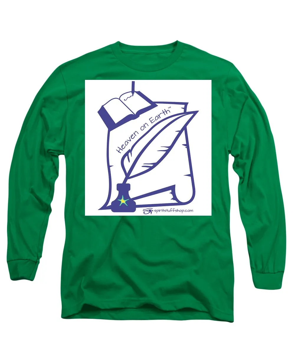 Writer Heaven On Earth - Long Sleeve T-Shirt