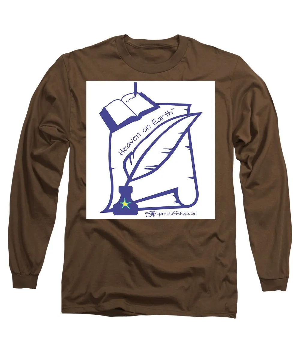 Writer Heaven On Earth - Long Sleeve T-Shirt