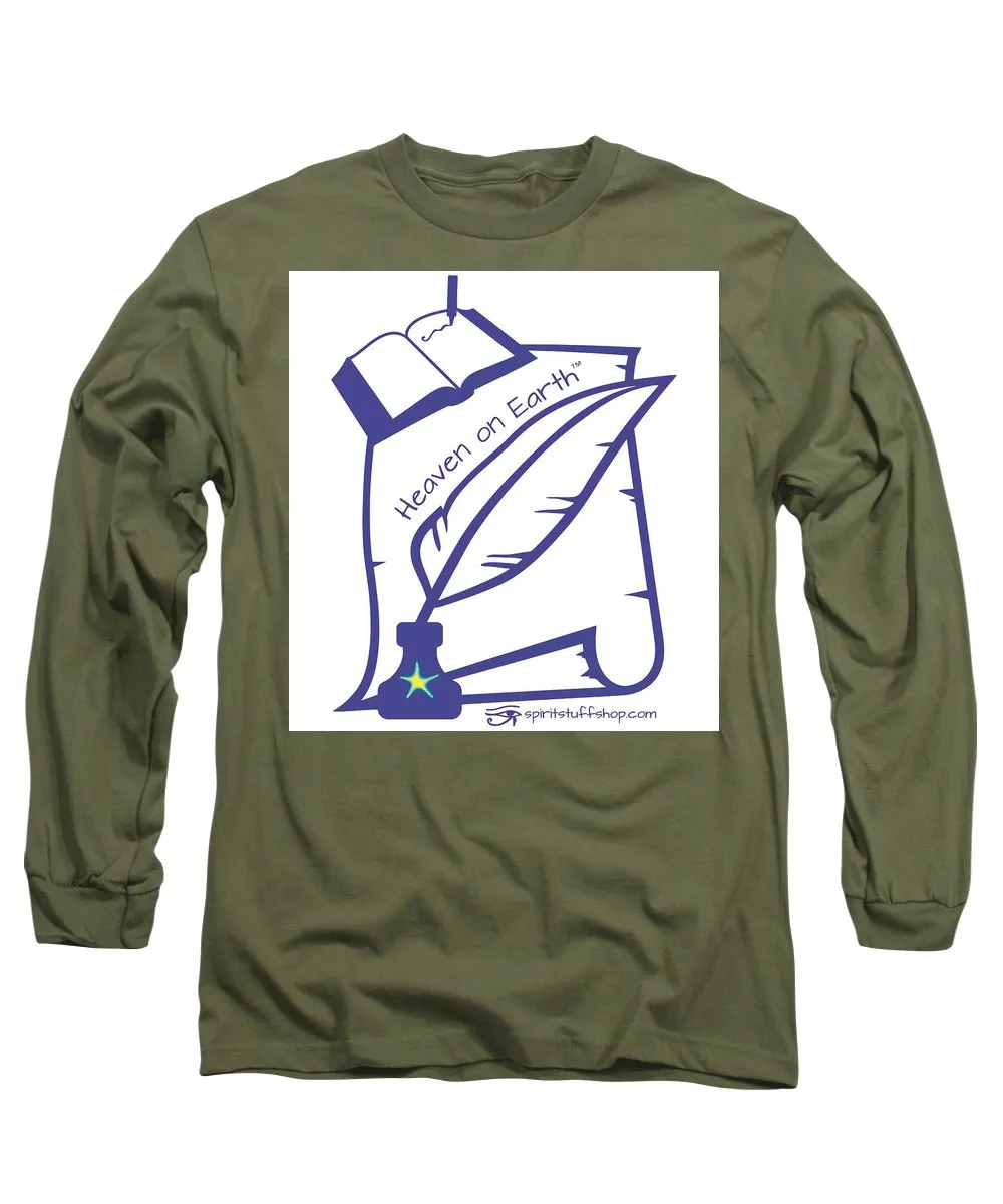 Writer Heaven On Earth - Long Sleeve T-Shirt