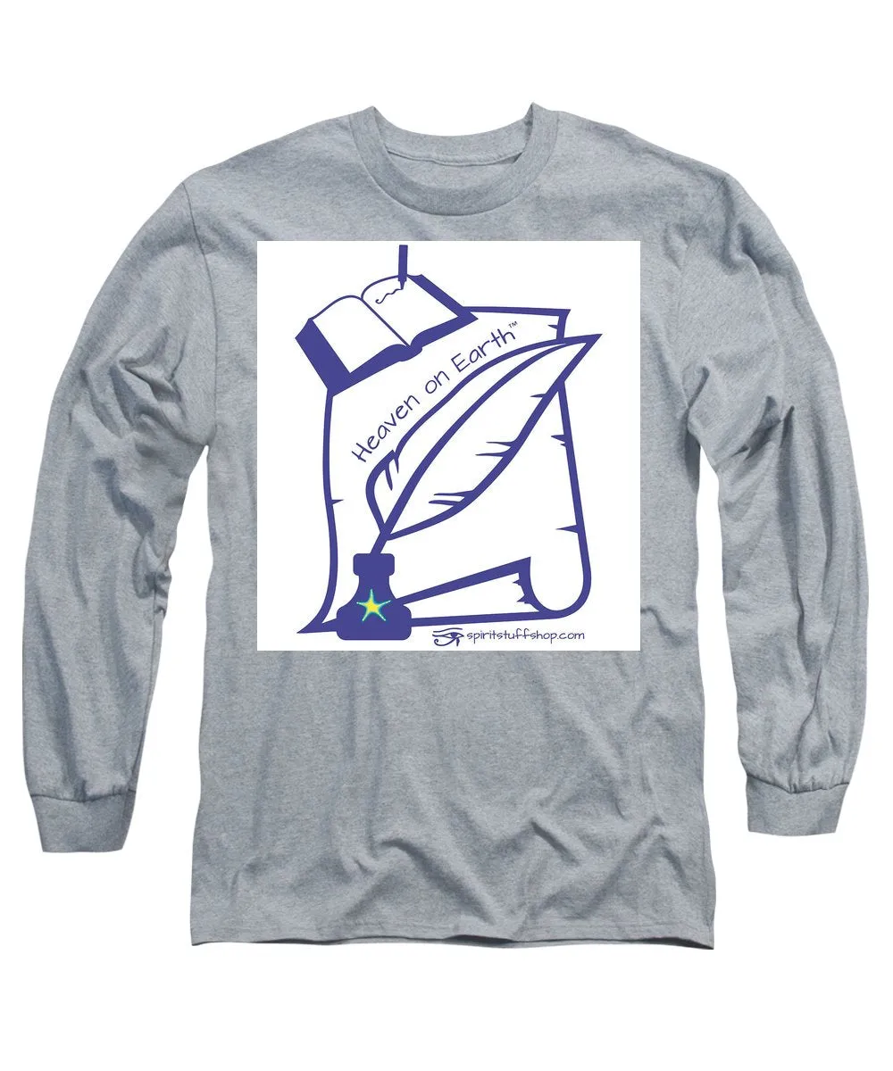 Writer Heaven On Earth - Long Sleeve T-Shirt