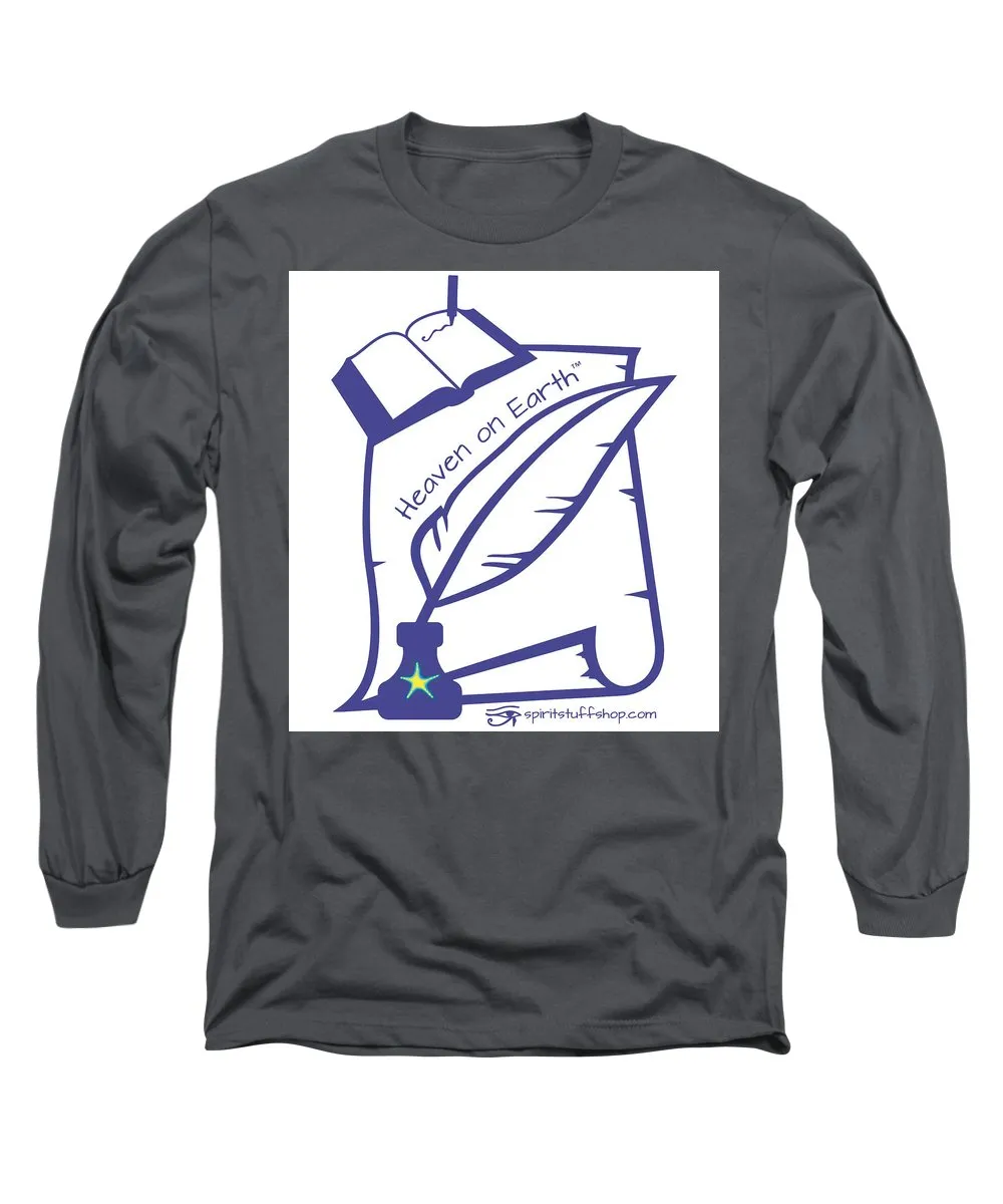 Writer Heaven On Earth - Long Sleeve T-Shirt