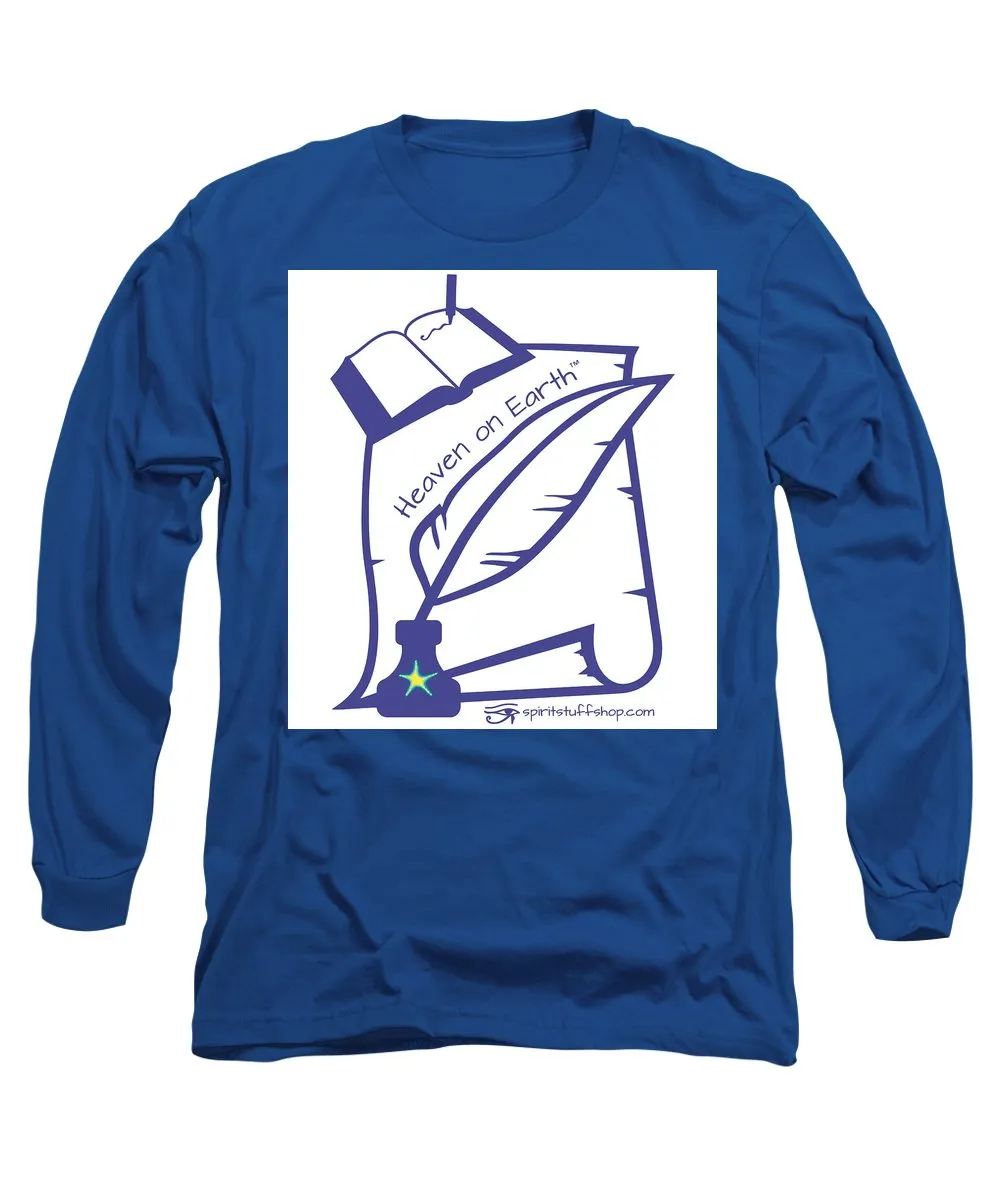 Writer Heaven On Earth - Long Sleeve T-Shirt