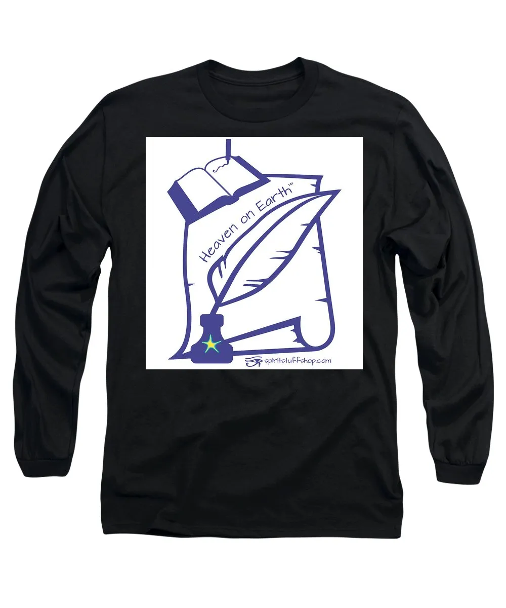 Writer Heaven On Earth - Long Sleeve T-Shirt