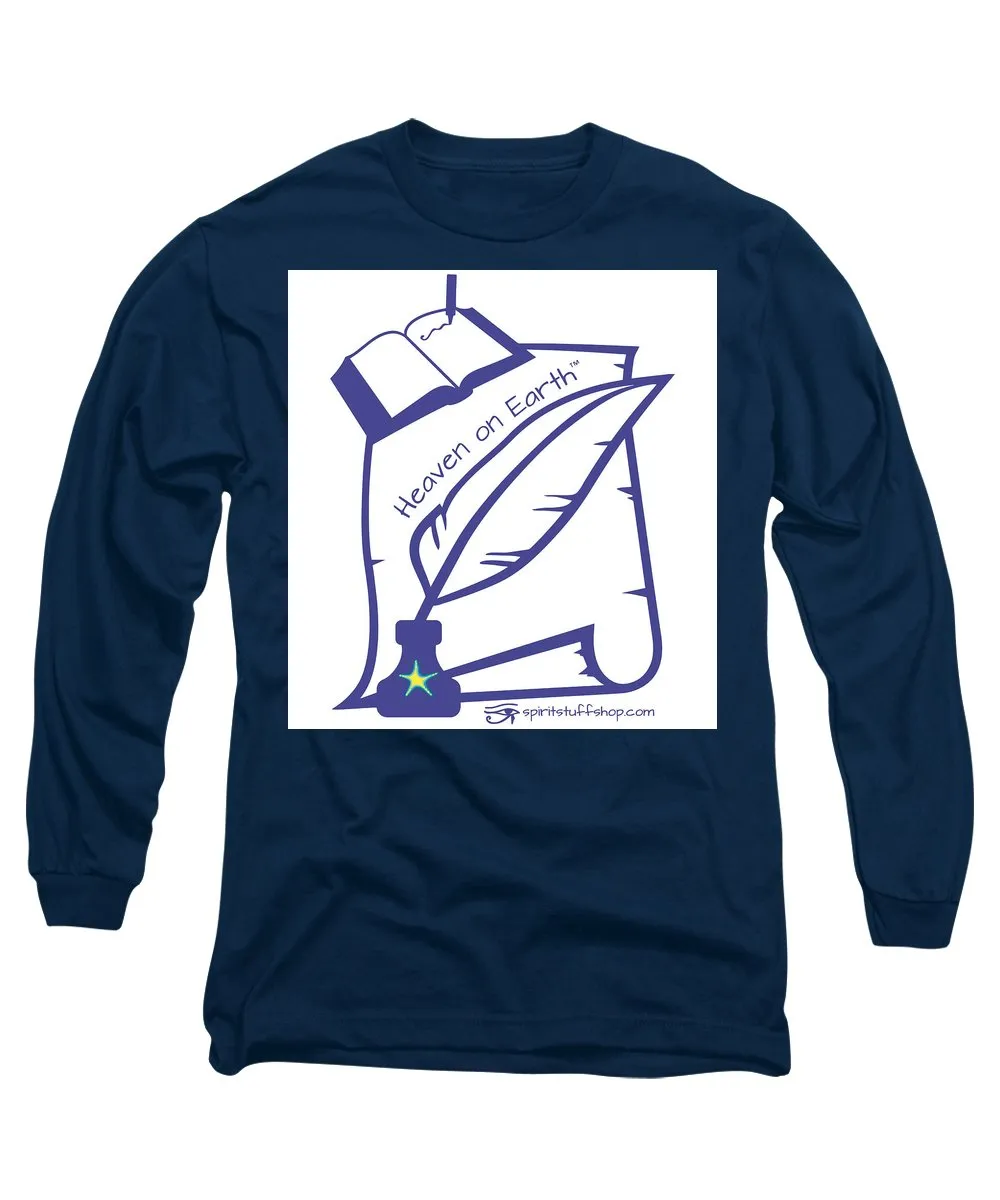 Writer Heaven On Earth - Long Sleeve T-Shirt