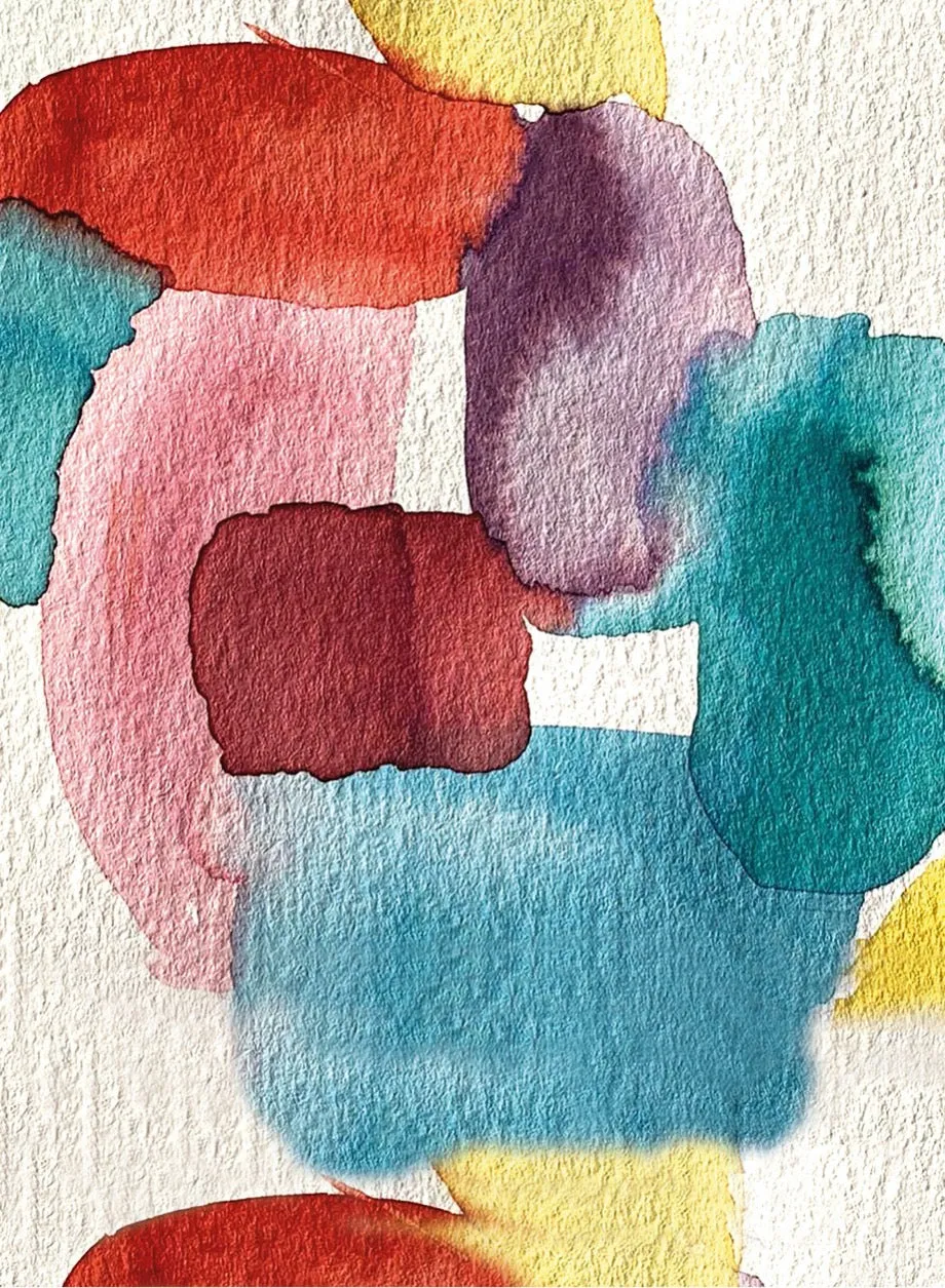 WS Watercolors 3 Headscarf