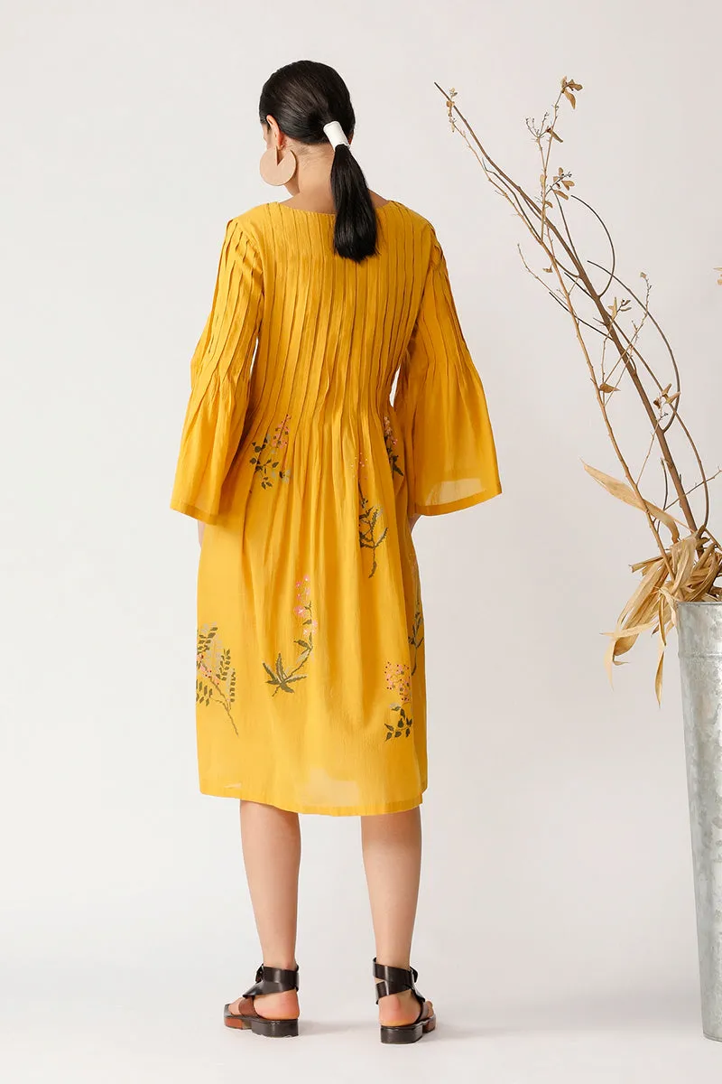 Yellow Aronia Embroidered Tunic