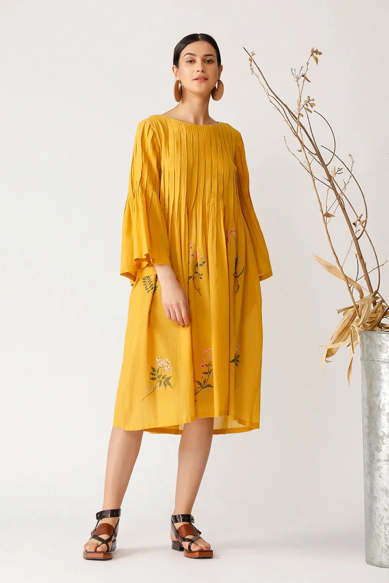 Yellow Aronia Embroidered Tunic